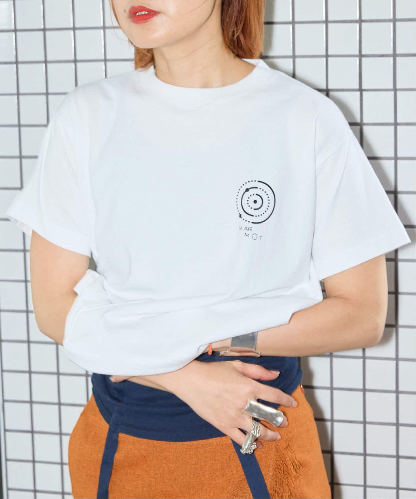 tシャツ 「MARMOT CAPITAL」CIRCLE プリント Tシャツ レディース MARMOT CAPITAL＞CIRCLE プリント Tシャツ