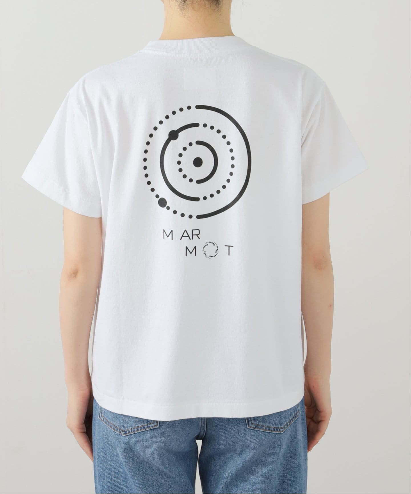 tシャツ 「MARMOT CAPITAL」CIRCLE プリント Tシャツ レディース MARMOT CAPITAL CIRCLE SS 25SS-L1-01-CC：Tシャツ（Tシャツ