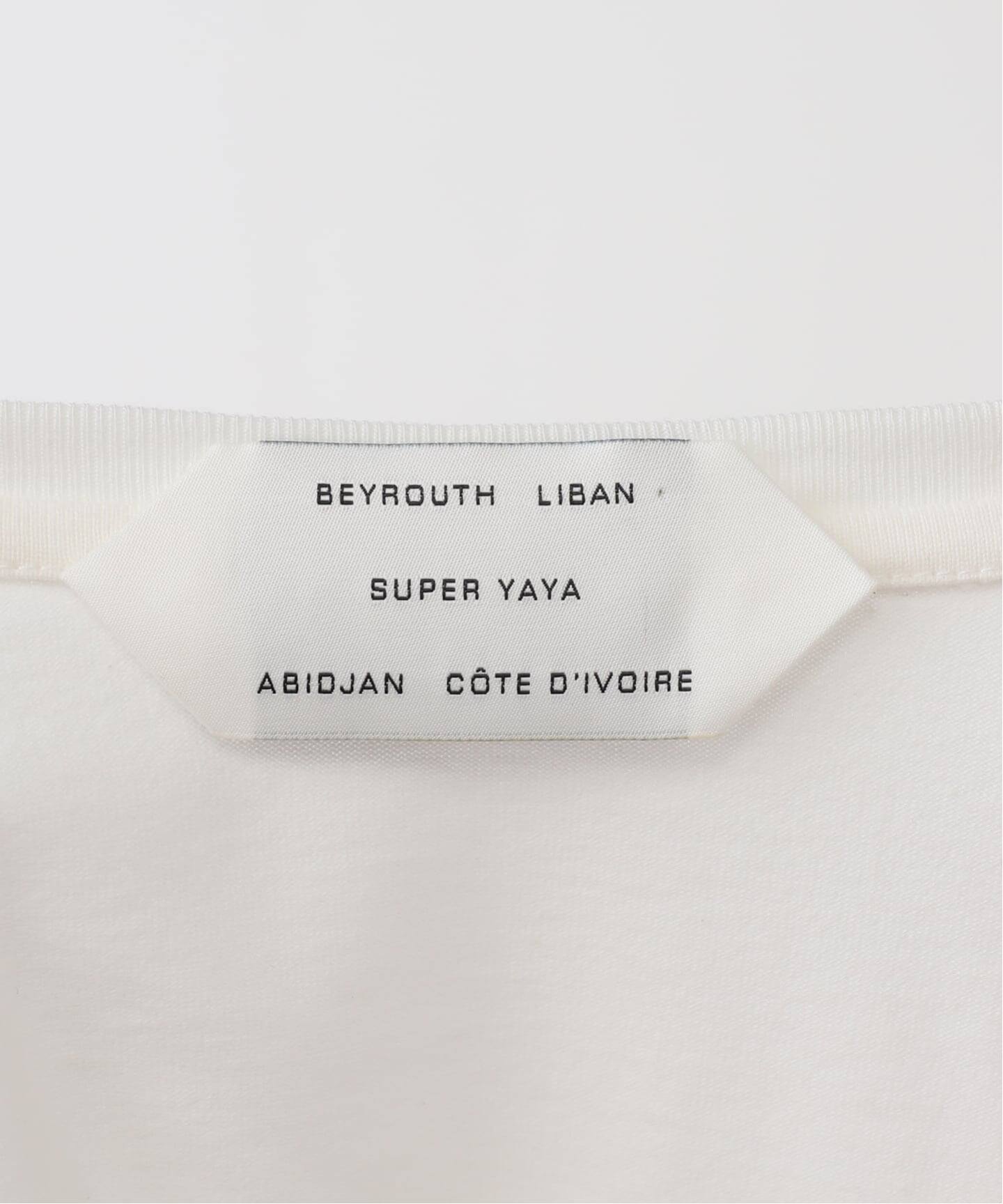 SUPER YAYA T-SHIRT RR TP06-TSRR-AW25：Tシャツ（Tシャツ／カットソー