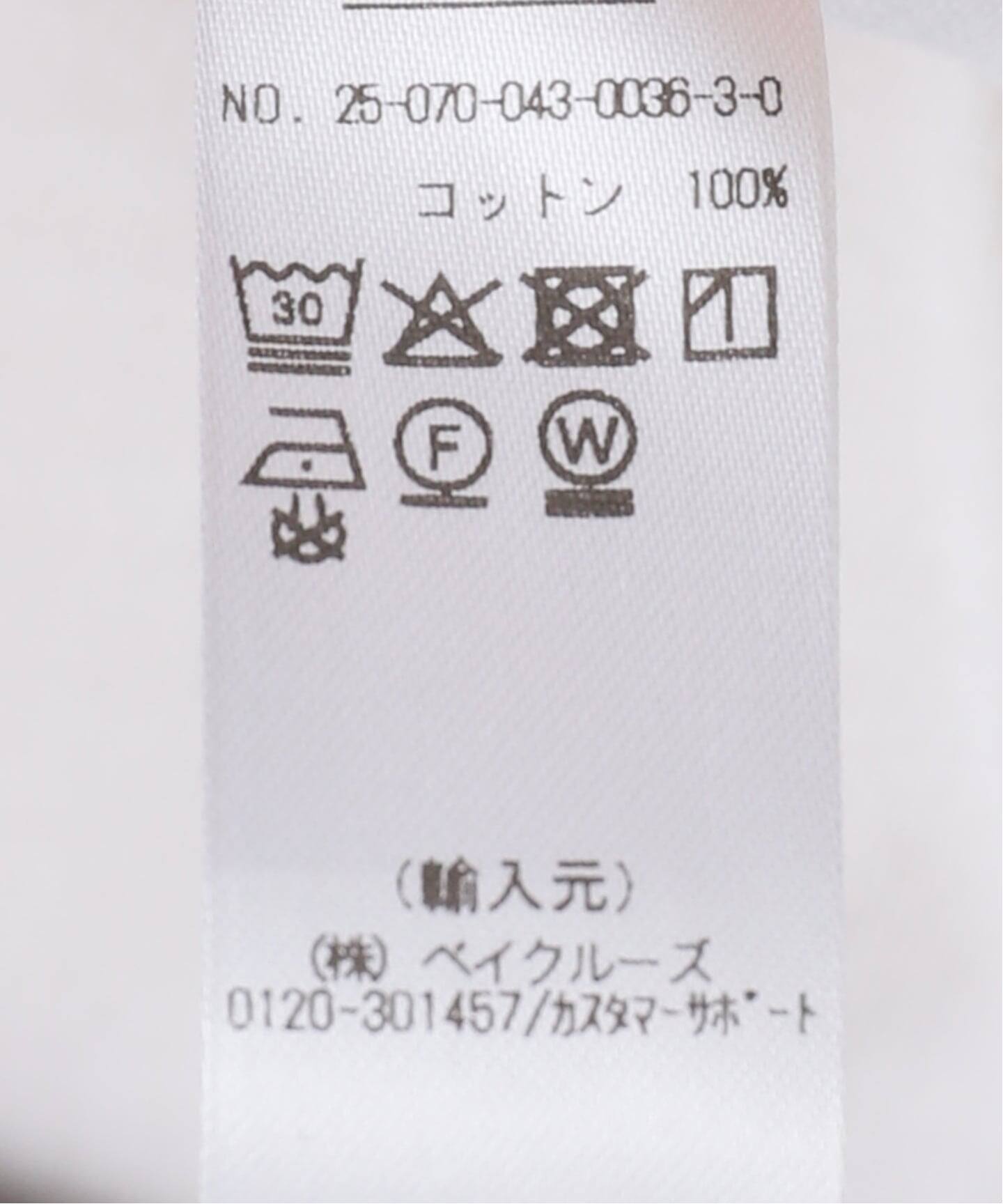 SUPER YAYA T-SHIRT SY TWIST TP11-TSSY-TWIST-AW25：Tシャツ（Tシャツ