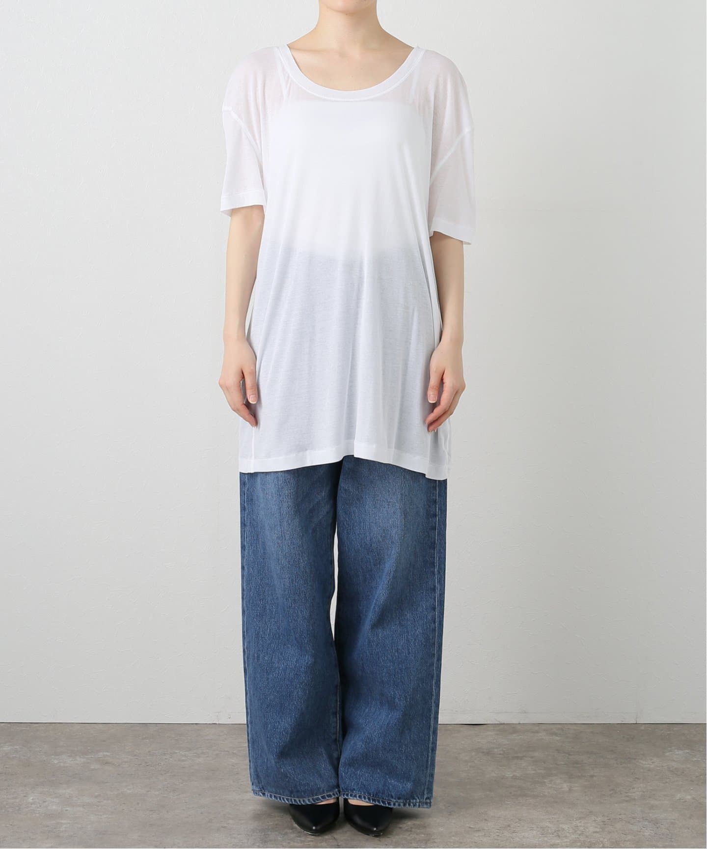 CHAI のストレッチTee FIT FOR/フィットフォー/205 WIDE BOX TEE | GARDEN（ガーデン