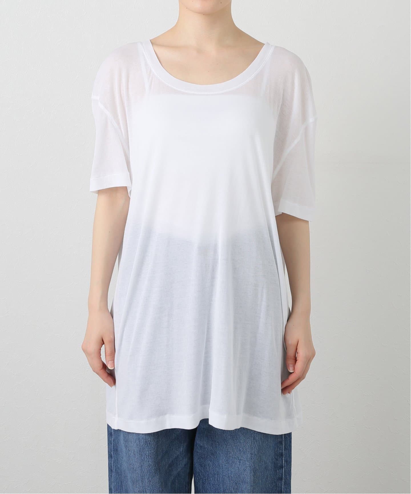 別注】＜TanC TOKYO × 6＞MINI SLEEVE SHEER TEE/カットソー（T