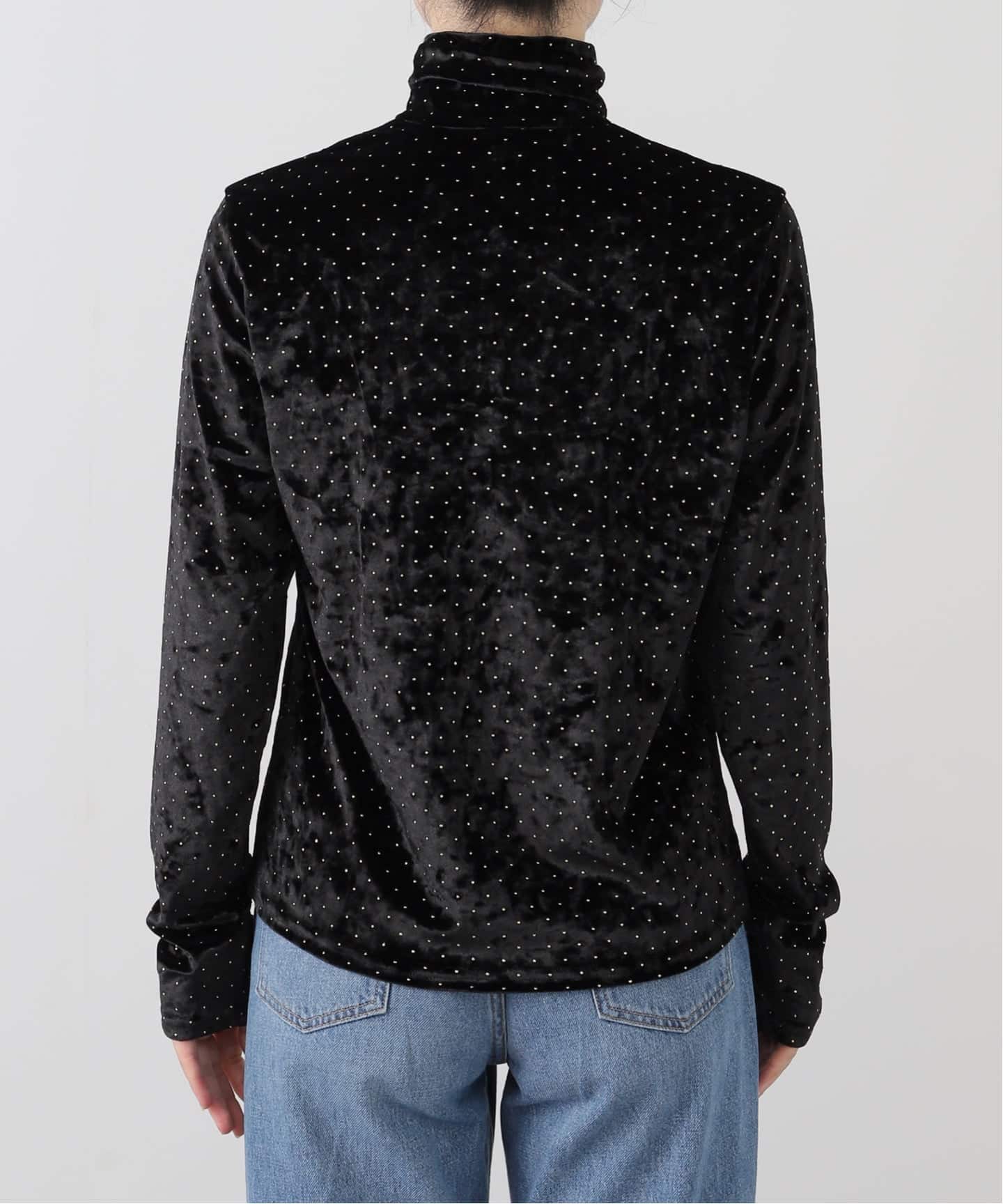 SIMONE WILD STUD VELVET TROYER：カットソー（Tシャツ