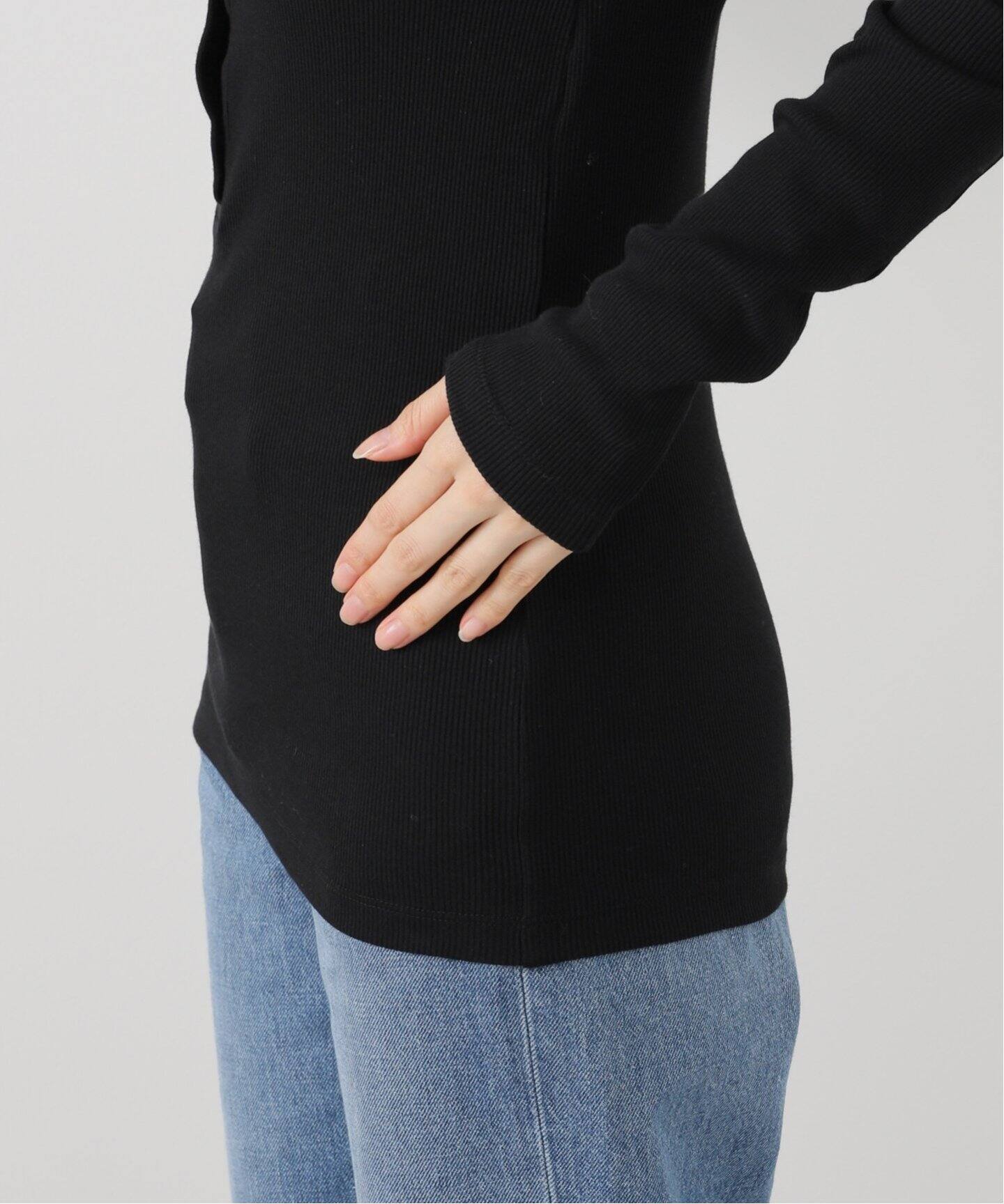 tシャツ MIOSMOKEY LASER TRIM 251CS002：カットソー レディース MIOSMOKEY LASER TRIM 251CS002：カットソー（Tシャツ