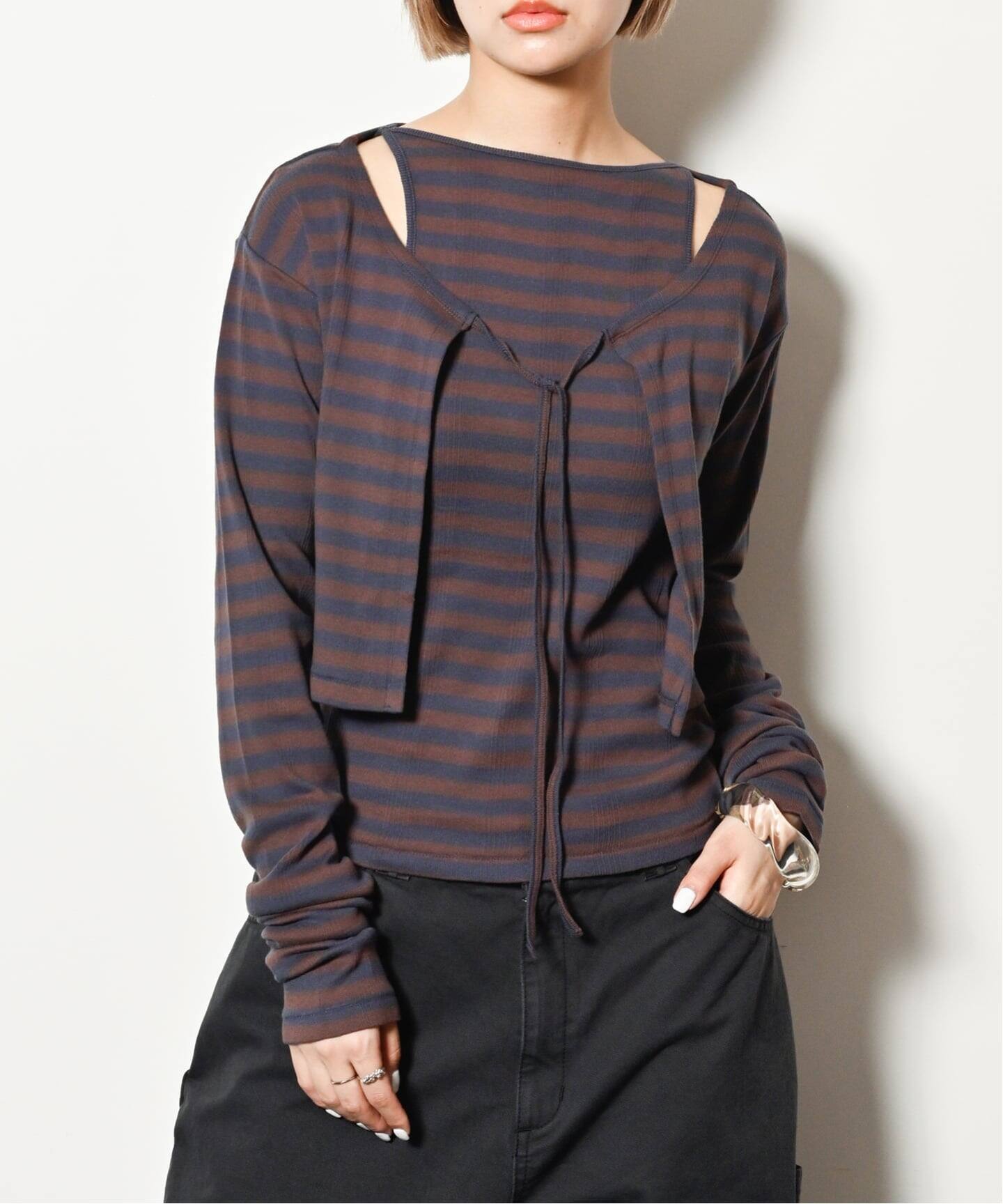 tシャツ MILLER 別注 TWIN SET：カットソー レディース Robert P. Miller tシャツ MILLER 別注 TWIN SET：カットソー