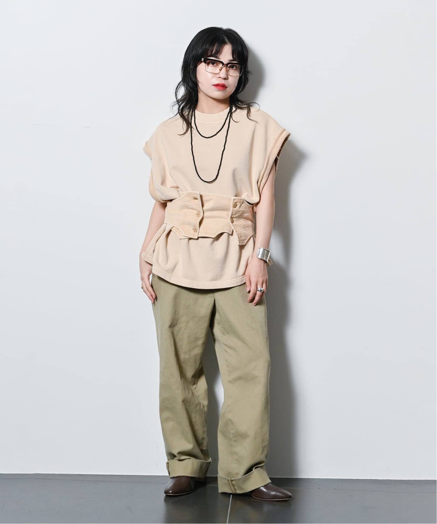 Fruit of the loom 別注 CorsetTanc：カットソー（Tシャツ