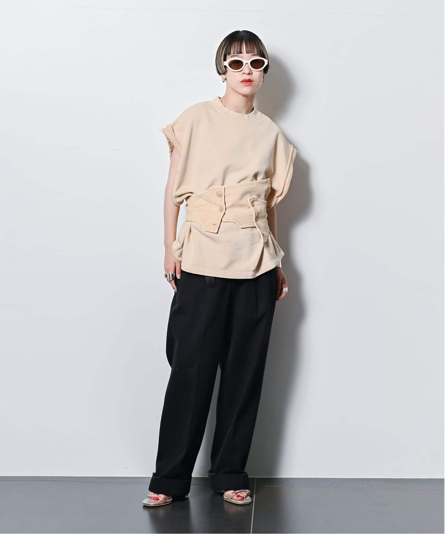 Fruit of the loom 別注 CorsetTanc：カットソー（Tシャツ