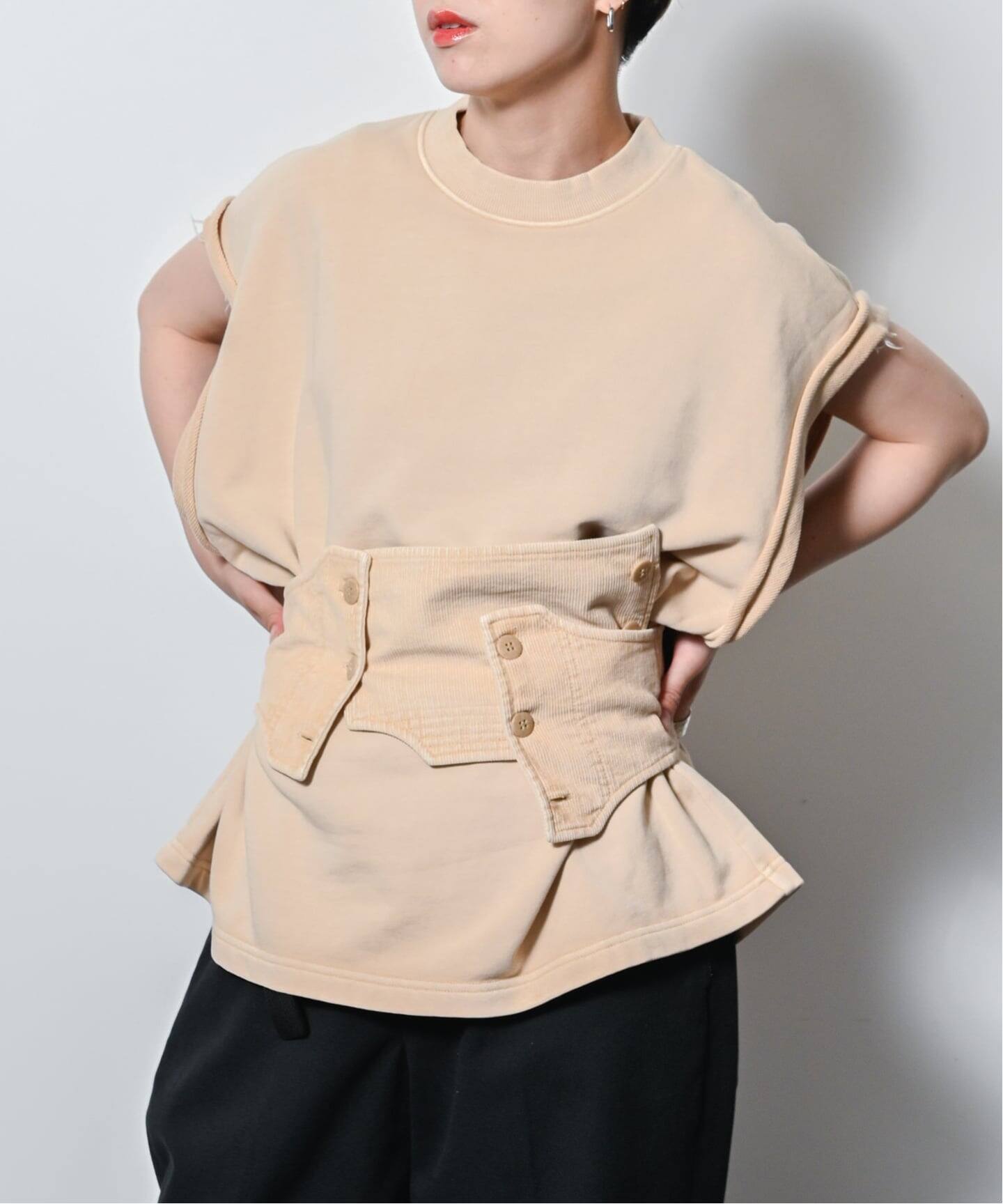 Fruit of the loom 別注 CorsetTanc：カットソー（Tシャツ