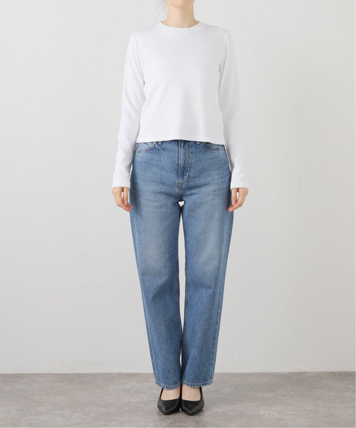 tシャツ ASHER LIBBY Ribbed LS Tee L213-LIBBY：Tシャツ レディース セール】ASHER LIBBY Ribbed LS Tee L213-LIBBY：Tシャツ（T