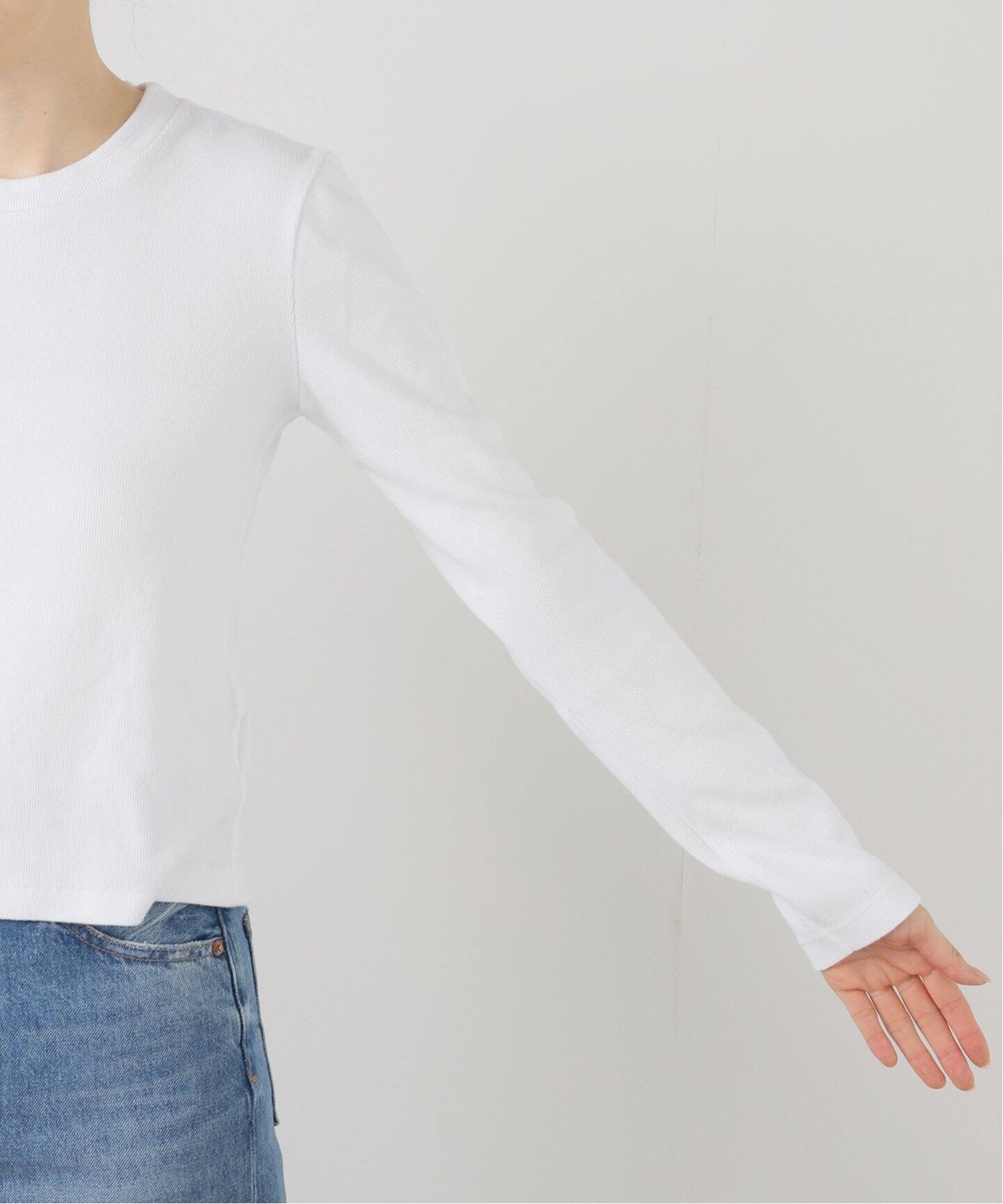 tシャツ ASHER LIBBY Ribbed LS Tee L213-LIBBY：Tシャツ レディース セール】ASHER LIBBY Ribbed LS Tee L213-LIBBY：Tシャツ（T