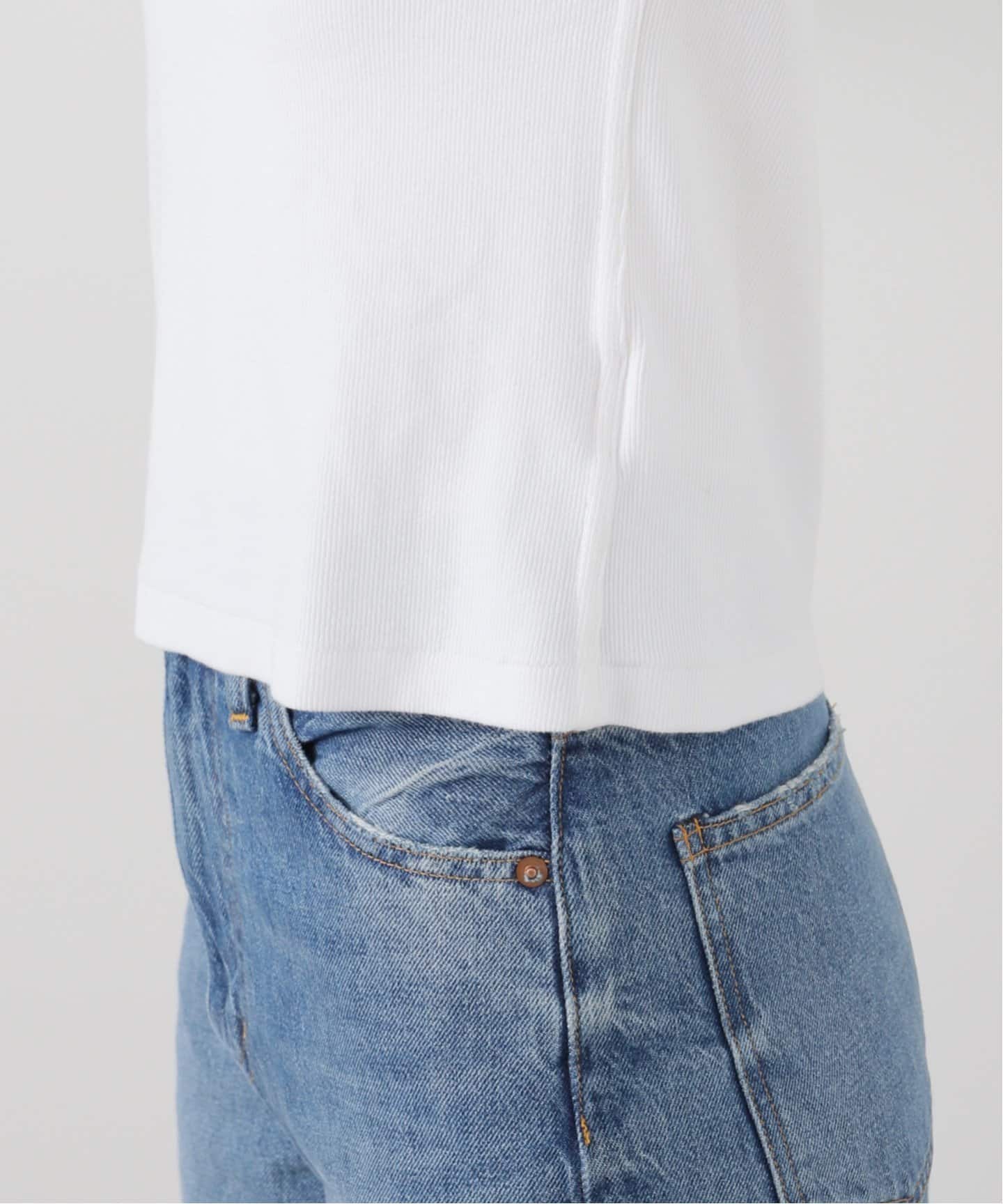 tシャツ ASHER LIBBY Ribbed LS Tee L213-LIBBY：Tシャツ レディース ASHER LIBBY Ribbed LS Tee L213-LIBBY：Tシャツ（Tシャツ