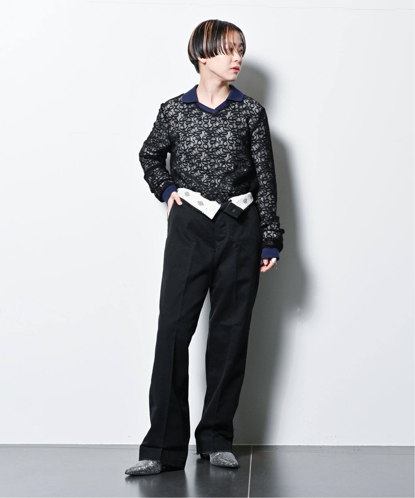 トップス Simone Wild for CITYSHOP SIMONE WILD VELVET OVERSIZED TEE：Tシャツ（Tシャツ