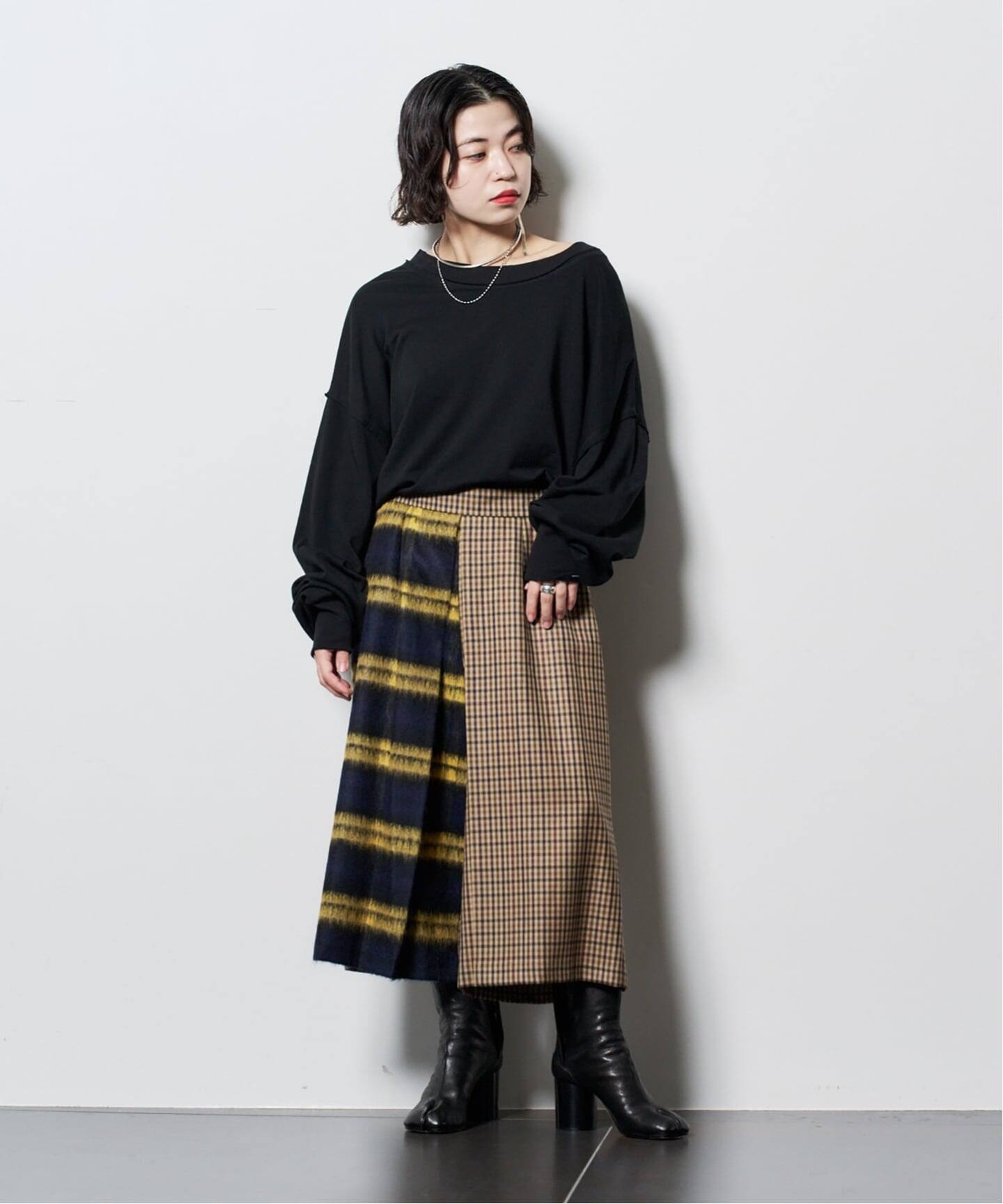 追加》HIGH GAUGH URAKE PULLOVER：カットソー（Tシャツ