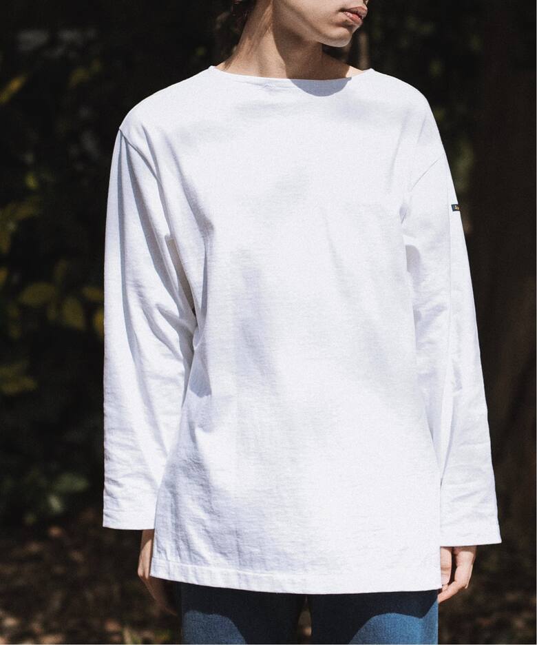 Le Minor / ルミノア】別注 無地 バスク シャツ（Tシャツ／カットソー 