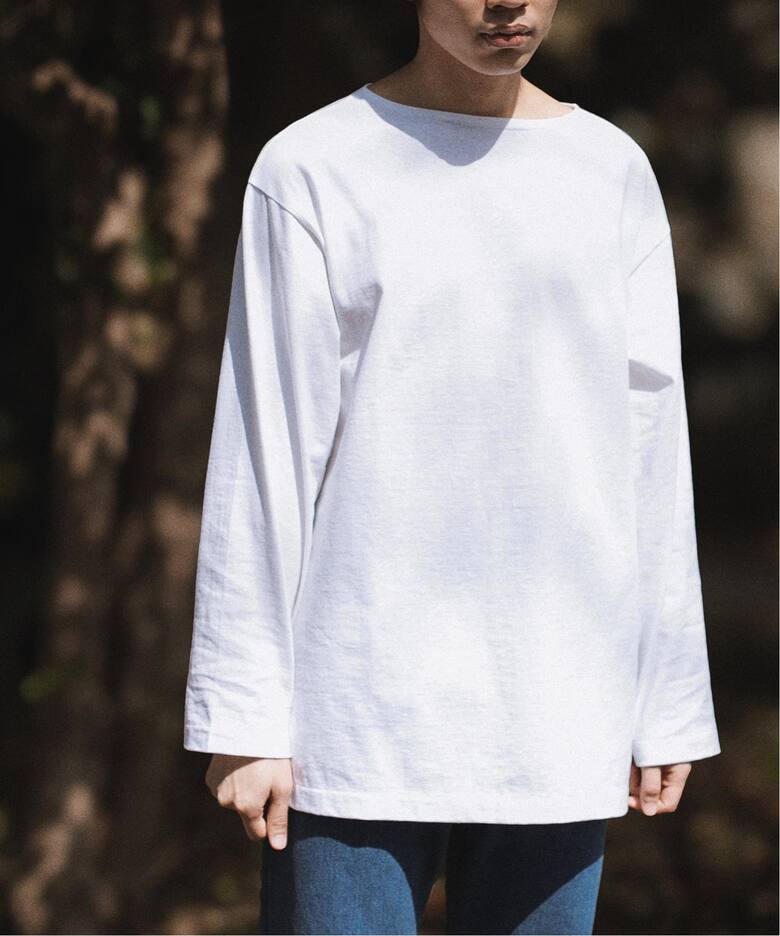 Le Minor / ルミノア】別注 無地 バスク シャツ（Tシャツ／カットソー 