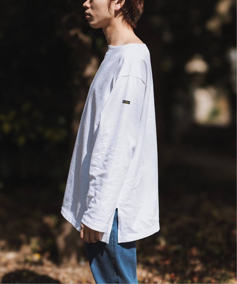 Le Minor / ルミノア】別注 無地 バスク シャツ（Tシャツ／カットソー 
