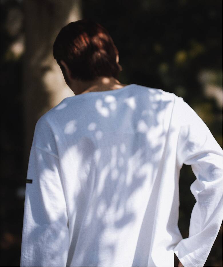 Le Minor / ルミノア】別注 無地 バスク シャツ（Tシャツ／カットソー 