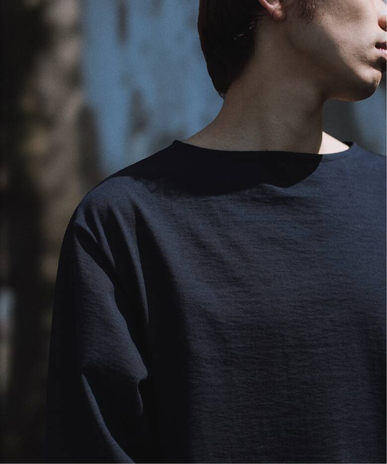 Le Minor / ルミノア】別注 無地 バスク シャツ（Tシャツ／カットソー 