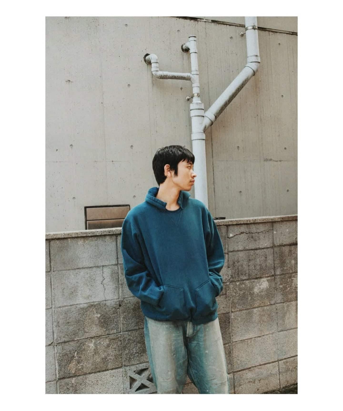 A.PRESSE/アプレッセ】 Vintage Attached Hood Sweat Par 25AAP-0 5-10