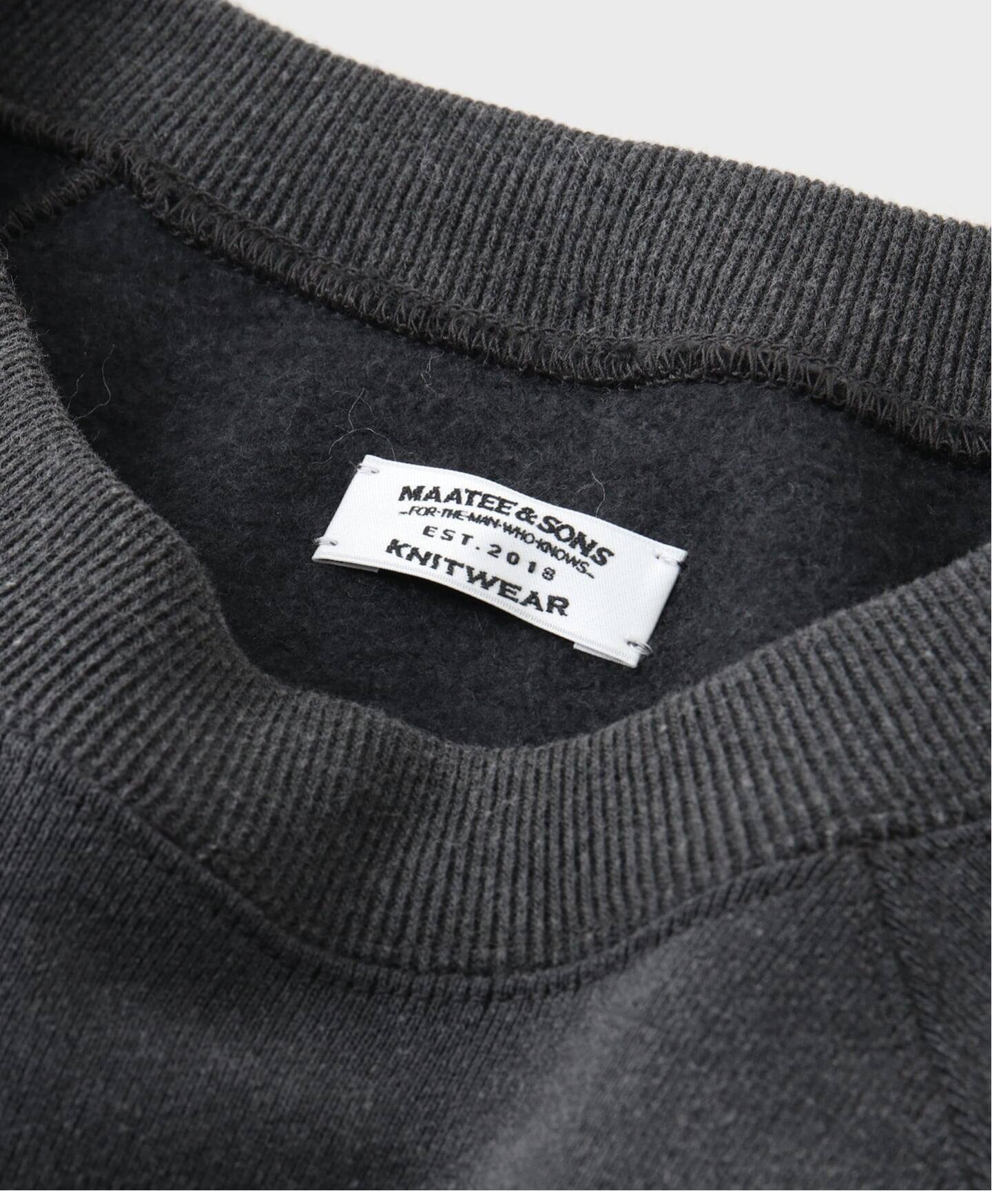 MAATEE&SONS / マーティー & サンズ】SWEAT：スウェット（スウェット