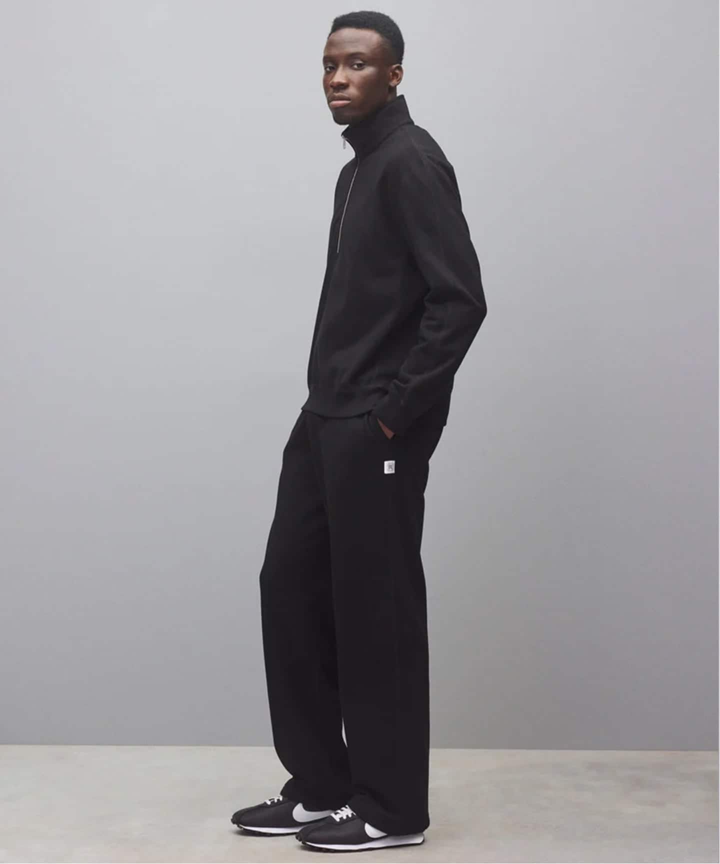 MIDWEIGHT TERRY STANDARD HALF ZIP SWEATS RC-3508（スウェット