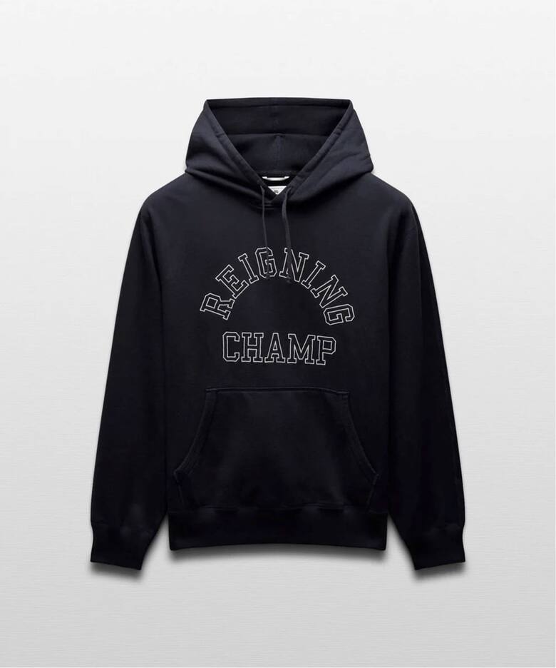 MIDWEIGHT TERRY ARCH LOGO STANDARD HOODIE（パーカー）｜REIGNING 