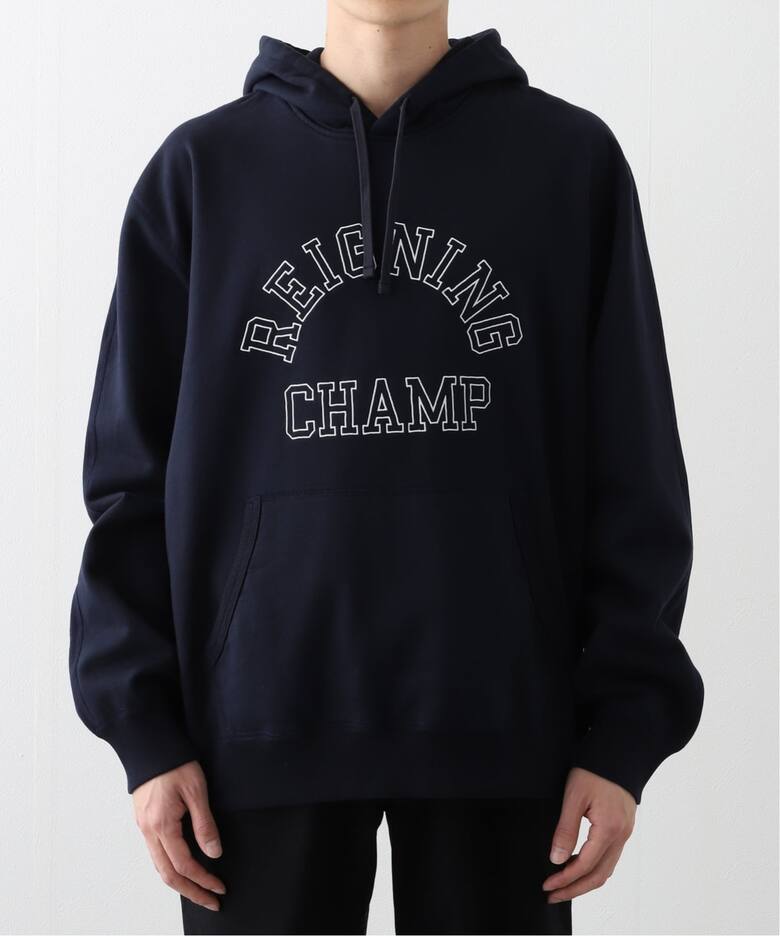 MIDWEIGHT TERRY ARCH LOGO STANDARD HOODIE（パーカー）｜REIGNING