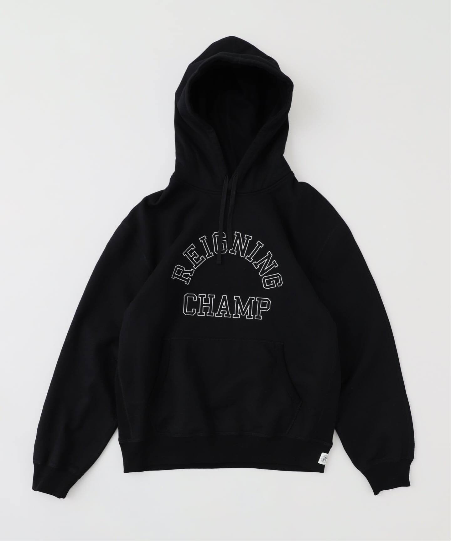 MIDWEIGHT TERRY ARCH LOGO STANDARD HOODIE（パーカー）｜REIGNING