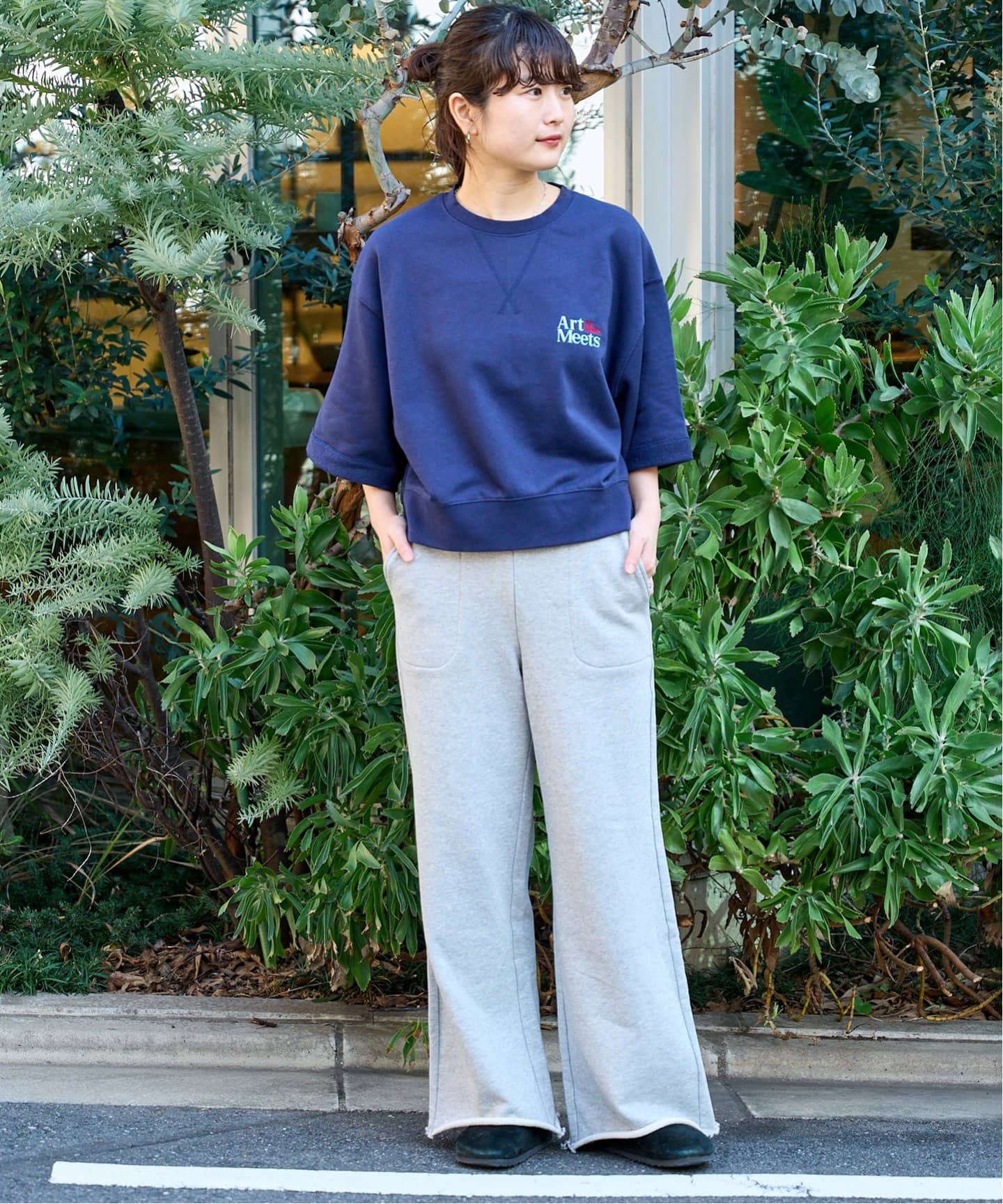 シグネチャーハーフスリーブスウエット（スウェット）｜OUTDOOR