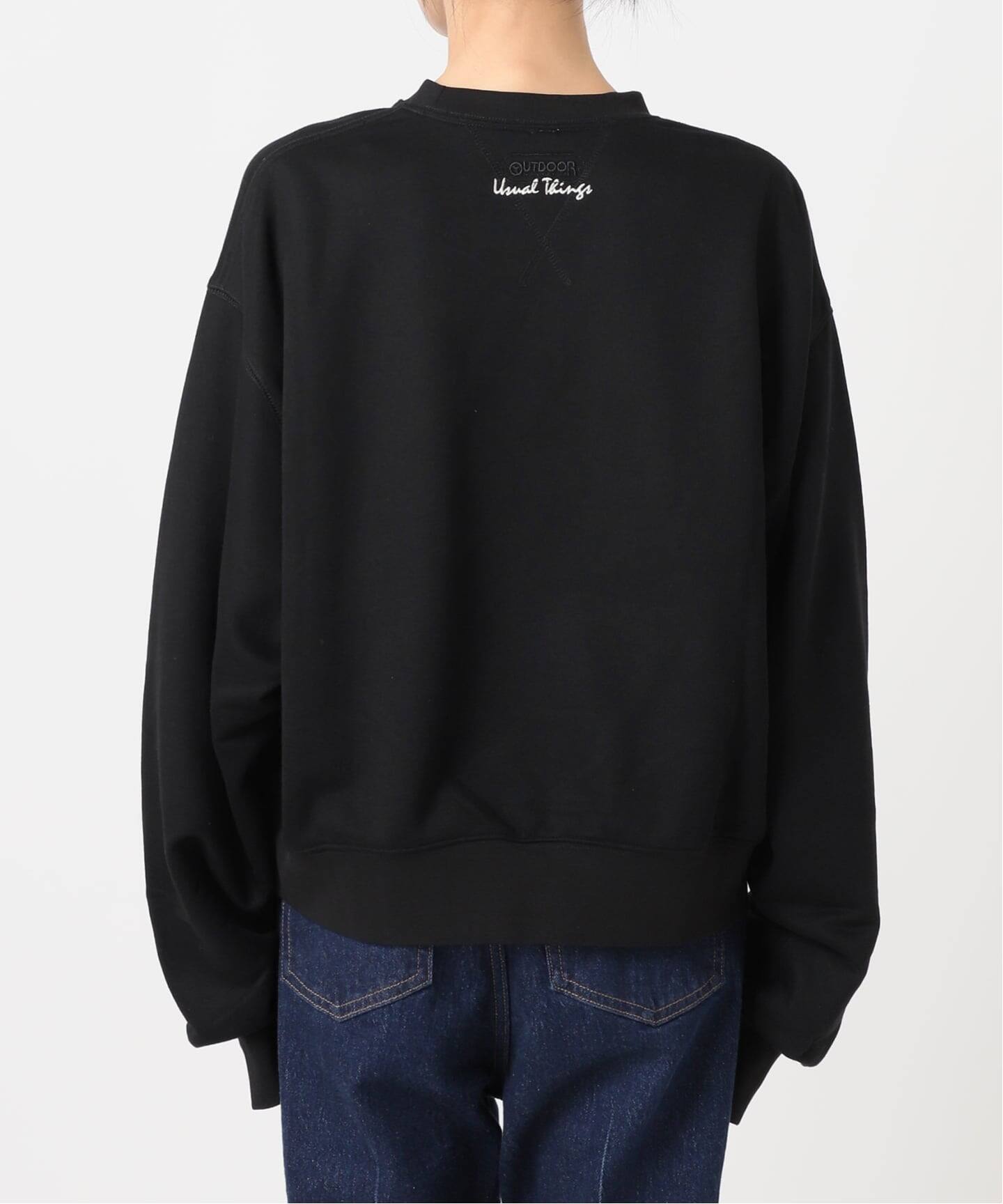 かみ様【即完S❗️】美品❗️STONE  スウェットトレーナー ブラック シグネチャーSWEAT（スウェット）｜OUTDOOR PRODUCTS（アウトドア
