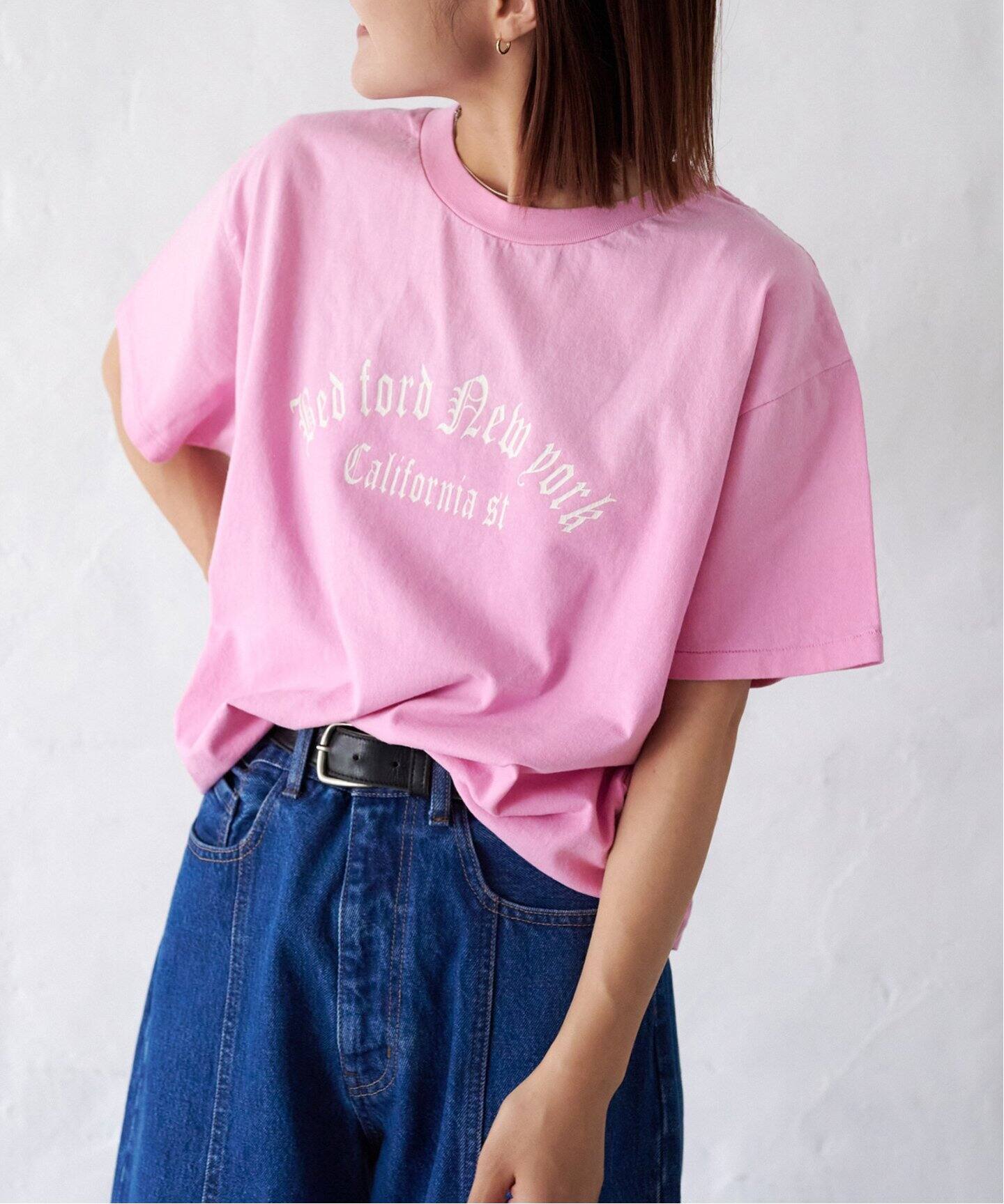 amerivintage ⭐︎Daydream グラフィックTシャツ ピンク クラックプリントTシャツ（Tシャツ／カットソー）｜OUTDOOR PRODUCTS