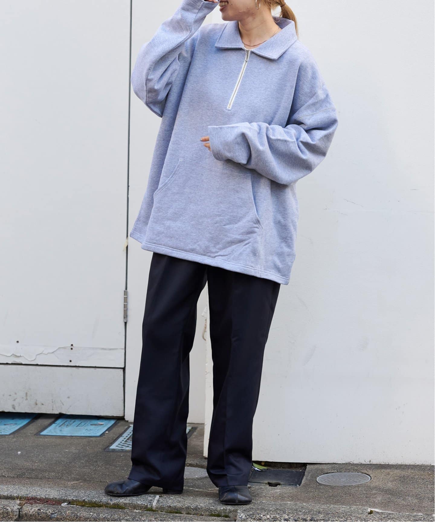 裏毛ハーフジップスウェット（スウェット）｜OUTDOOR PRODUCTS