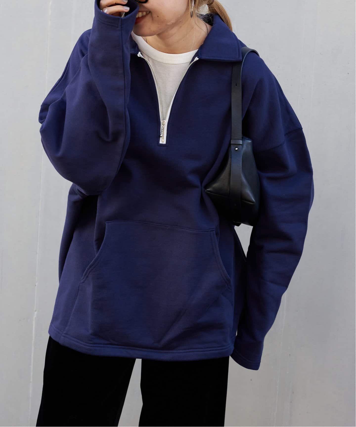 アルページュストーリー新品OUTDOORPRODUCTSハーフジップスウェット