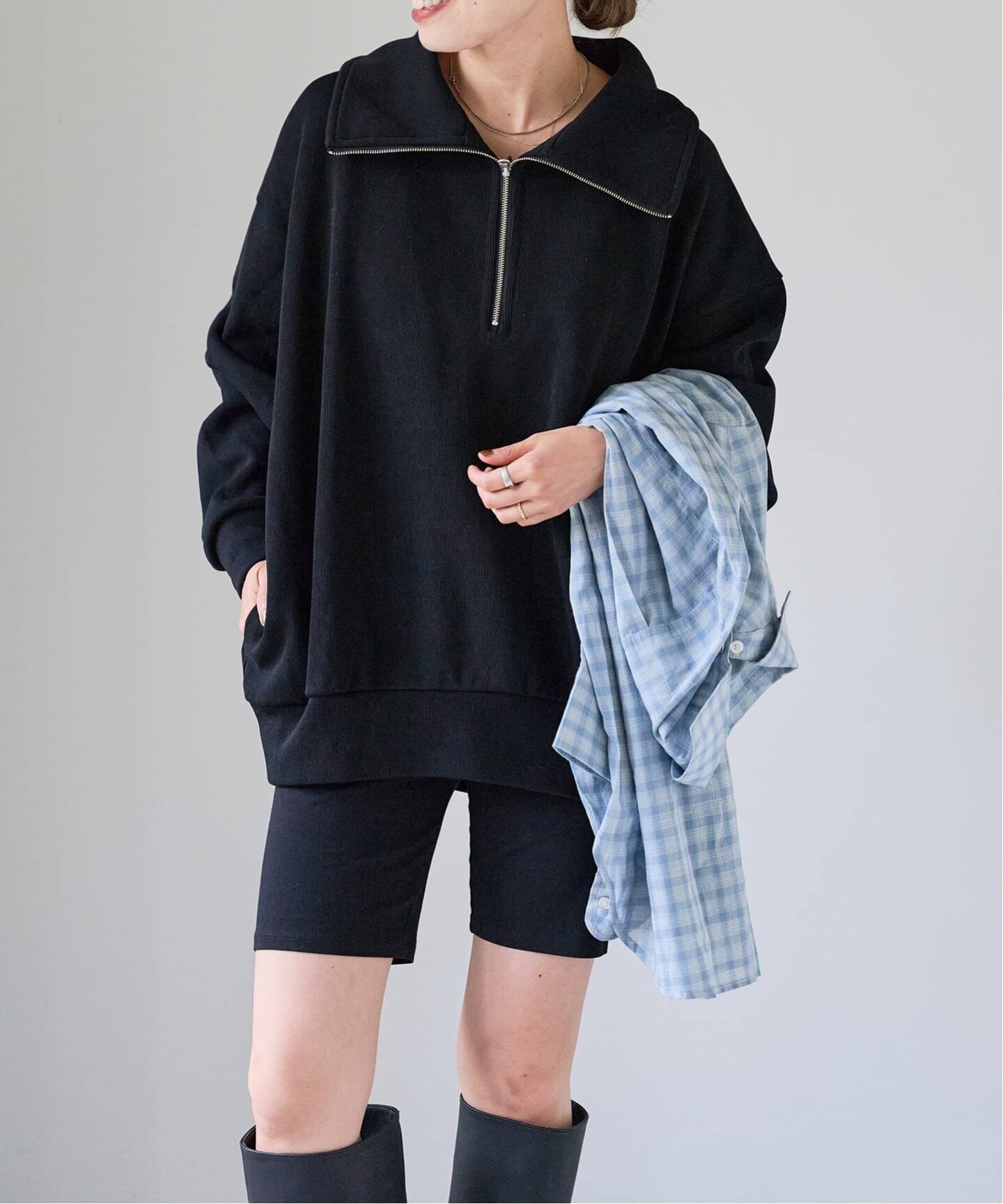 アゼニットライクハーフZIPプルオーバー（スウェット）｜OUTDOOR