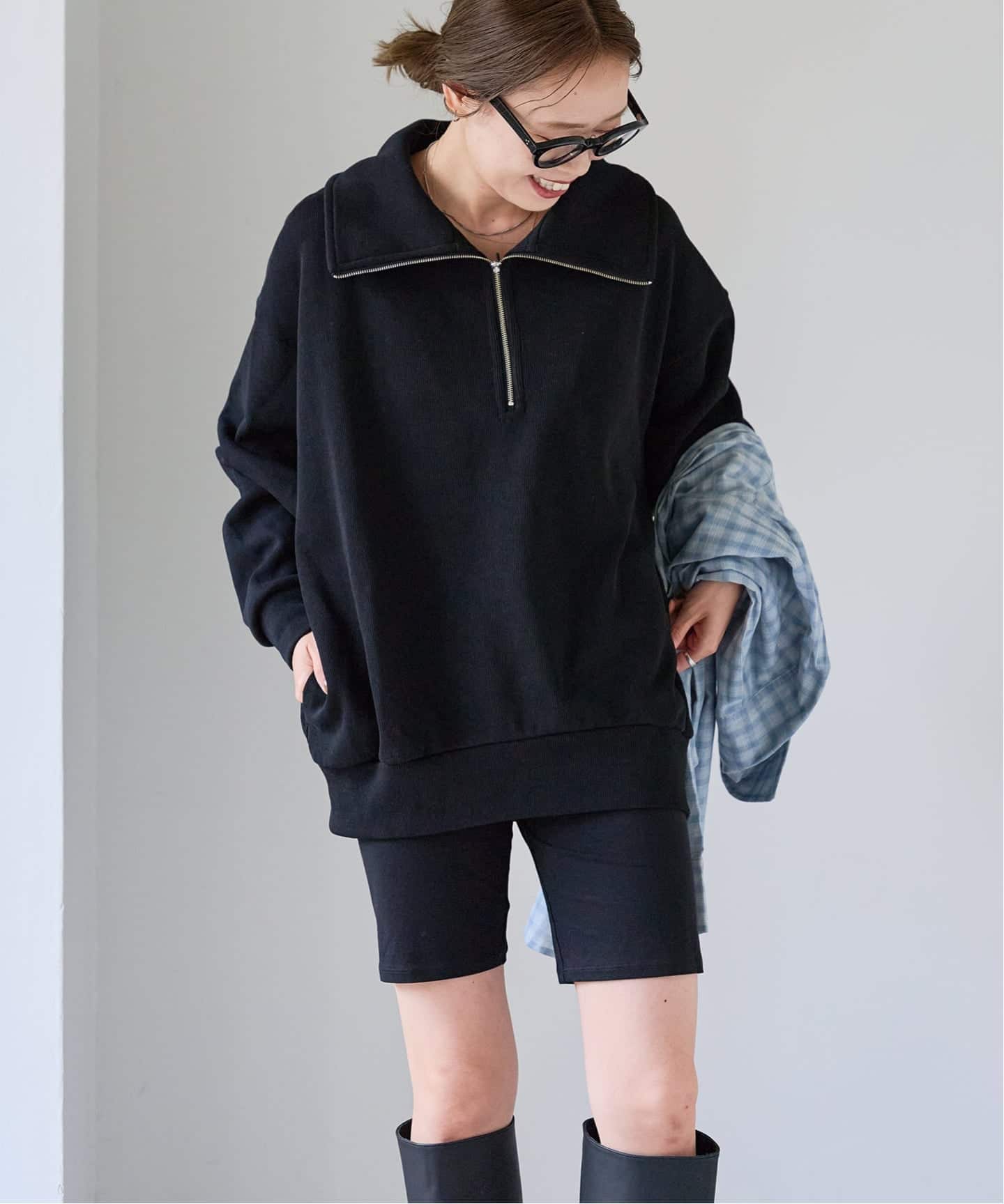 アゼニットライクハーフZIPプルオーバー（スウェット）｜OUTDOOR