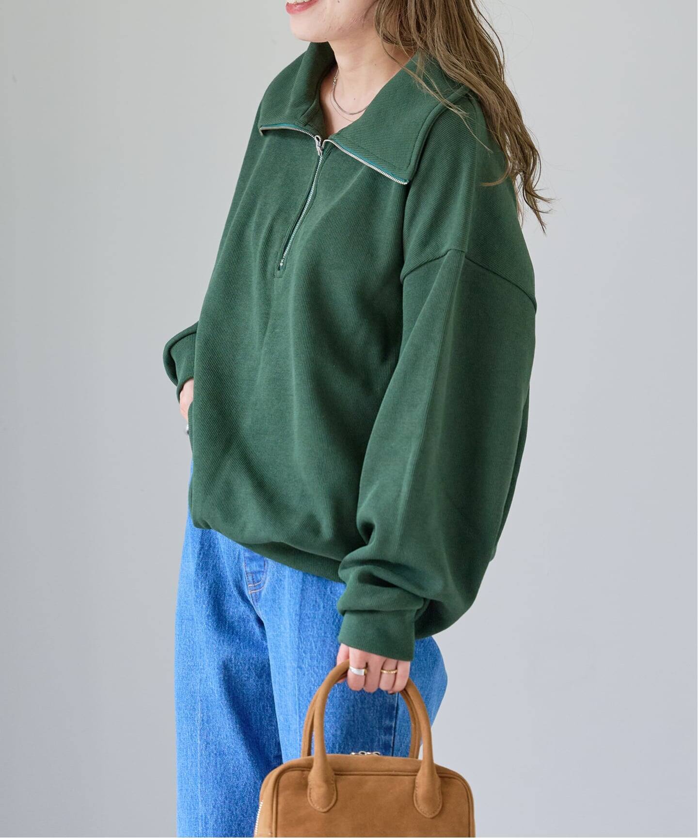 アゼニットライクハーフZIPプルオーバー（スウェット）｜OUTDOOR