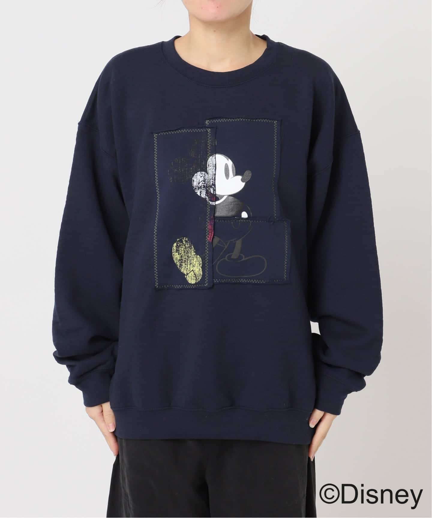 WIFFLE 別注PatchWork Mickey（スウェット）｜OUTDOOR PRODUCTS