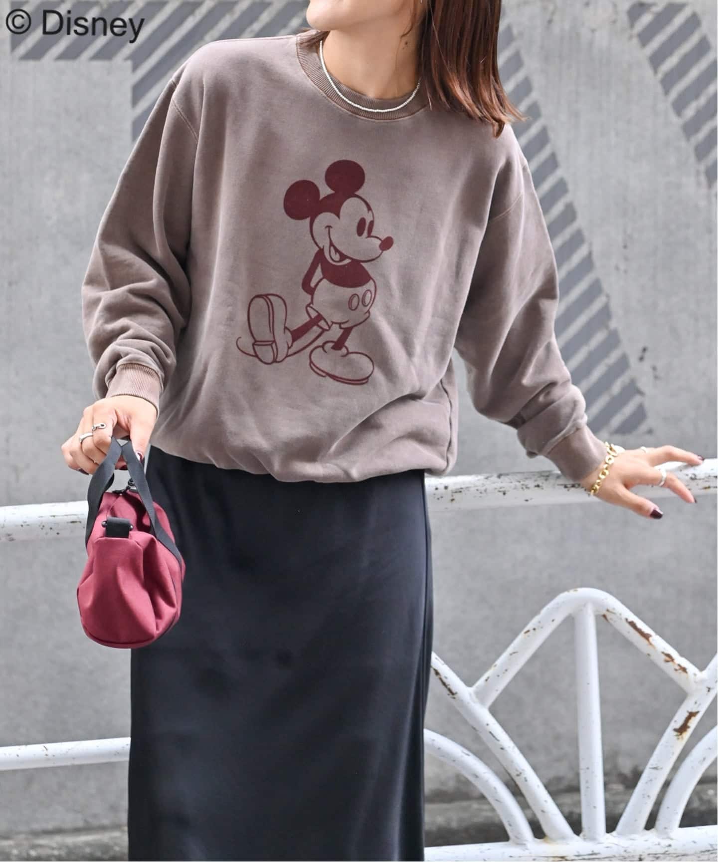 GOODROCKSPEED URBANRESEARCH Mickey スウェット ≪予約≫GOOD ROCK SPEED別注MICKEY MOUSEスウェット