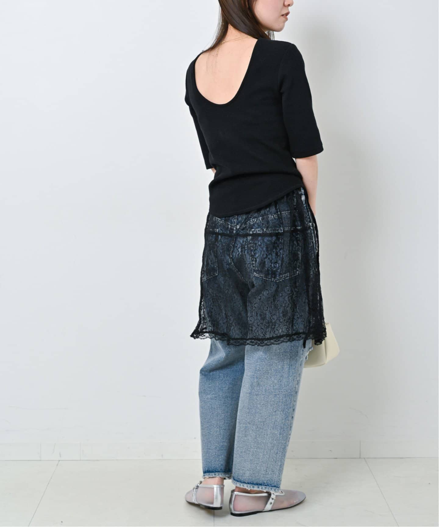 ストレッチサーマルカップツキTOPS（Tシャツ／カットソー