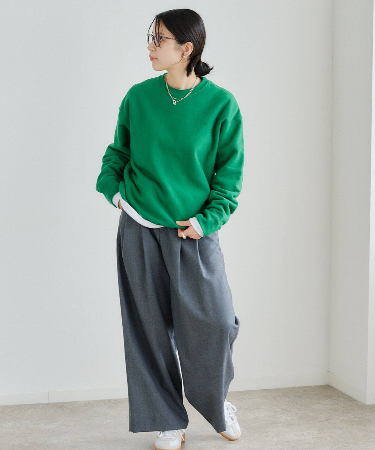 ATON NATURAL DYED URAKE OVERSIZED SWEAT（スウェット）｜BOICE FROM