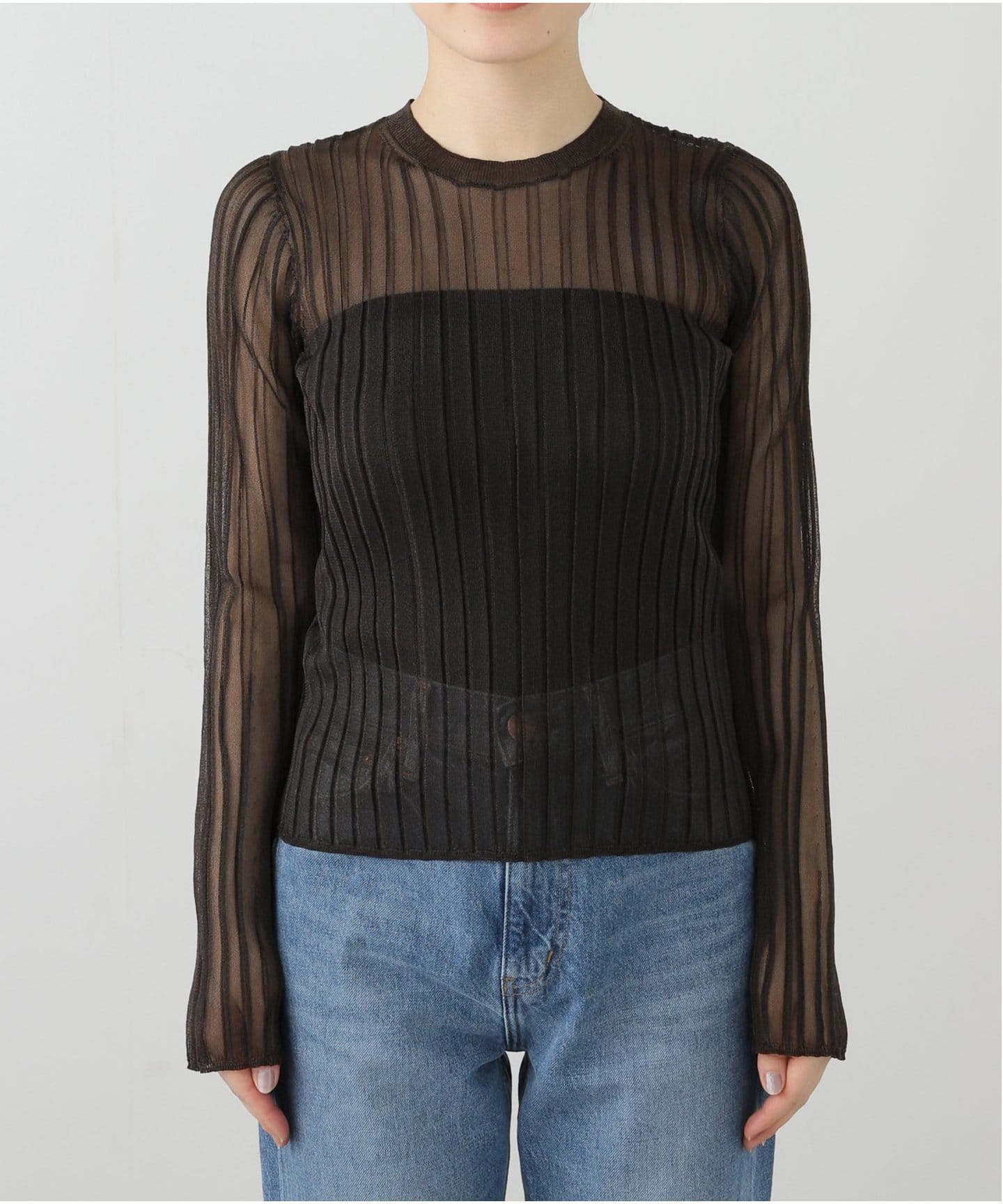 ニット セーター anuke Flare Sheer Knit 62510517 レディース ànuke online store（アンヌーク） / Flare Sheer KnitFlare