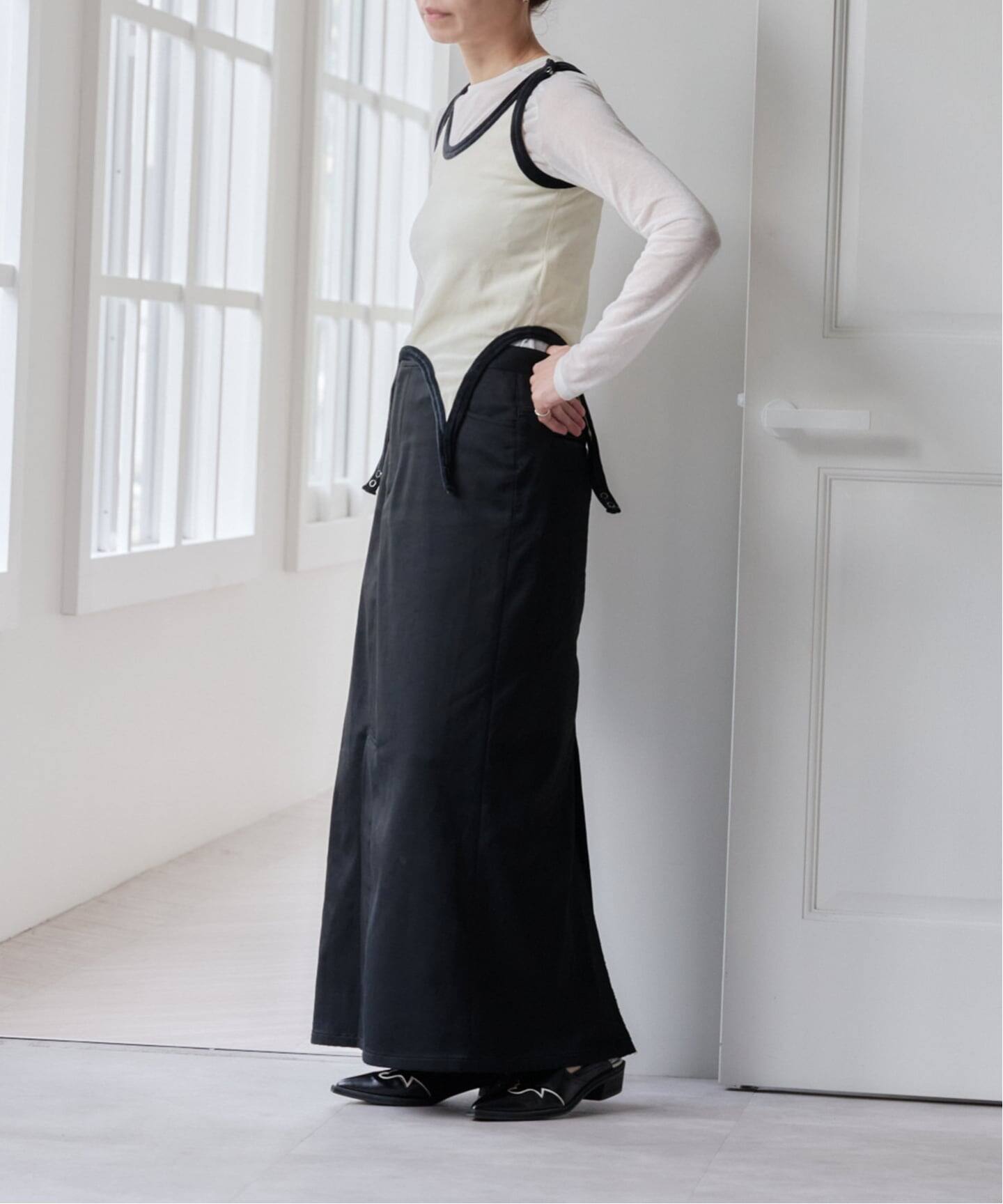 JANE SMITH COTTON VELOUR TANKTOP（Tシャツ／カットソー