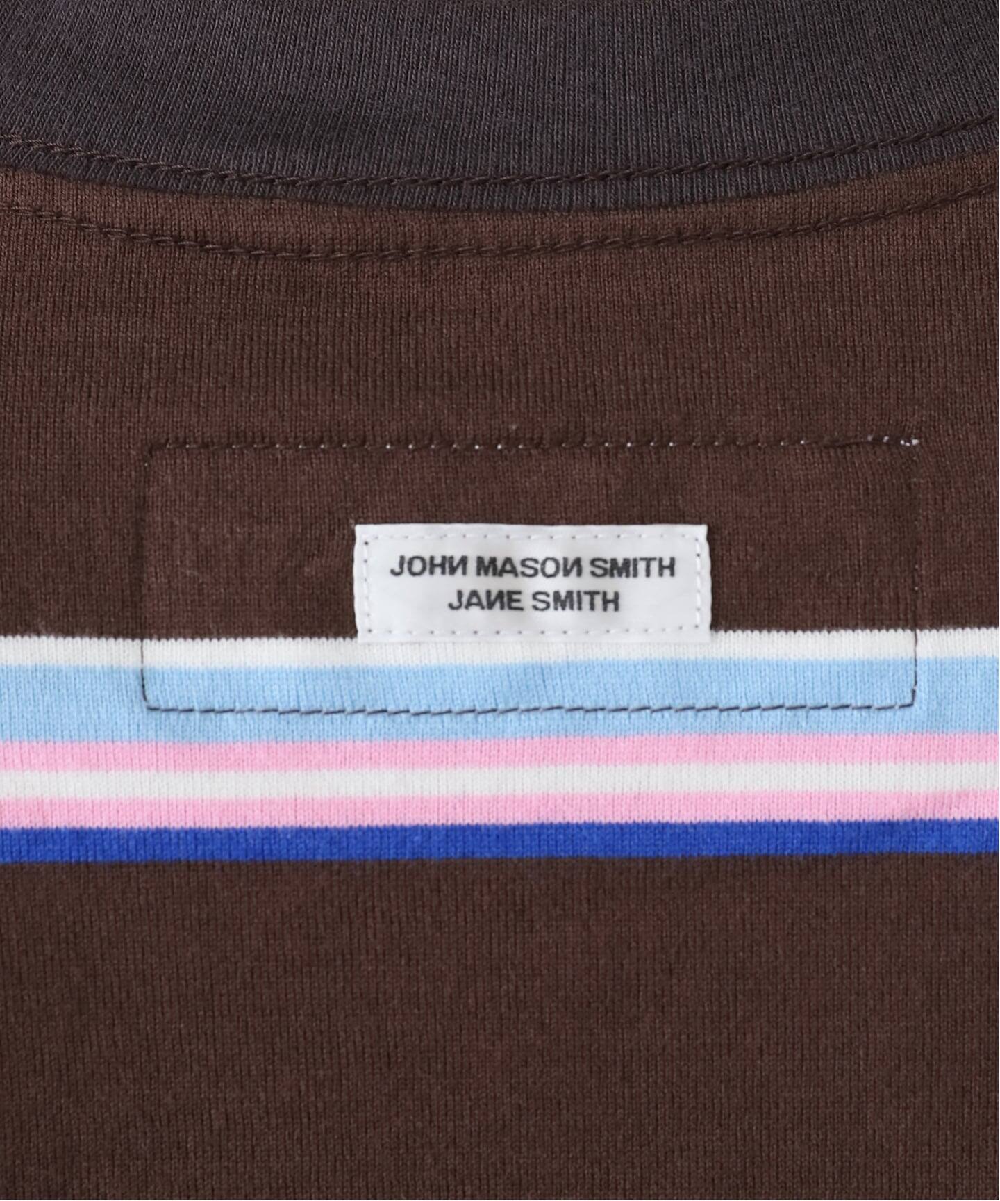 JANE SMITH COTTON BORDER LAYERED L/S（Tシャツ／カットソー）｜BOICE