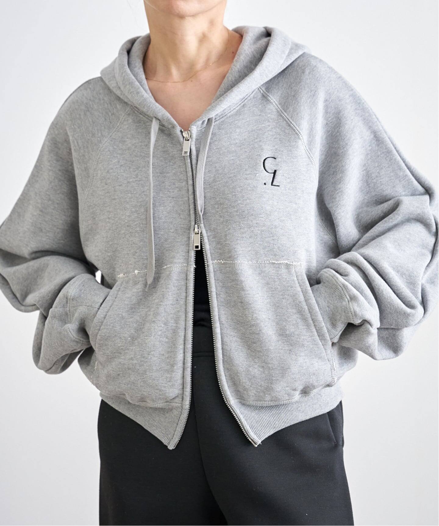 CLANE LOGO COMPACT ZIP UP HOODIE（パーカー）｜BOICE FROM BAYCREW'S