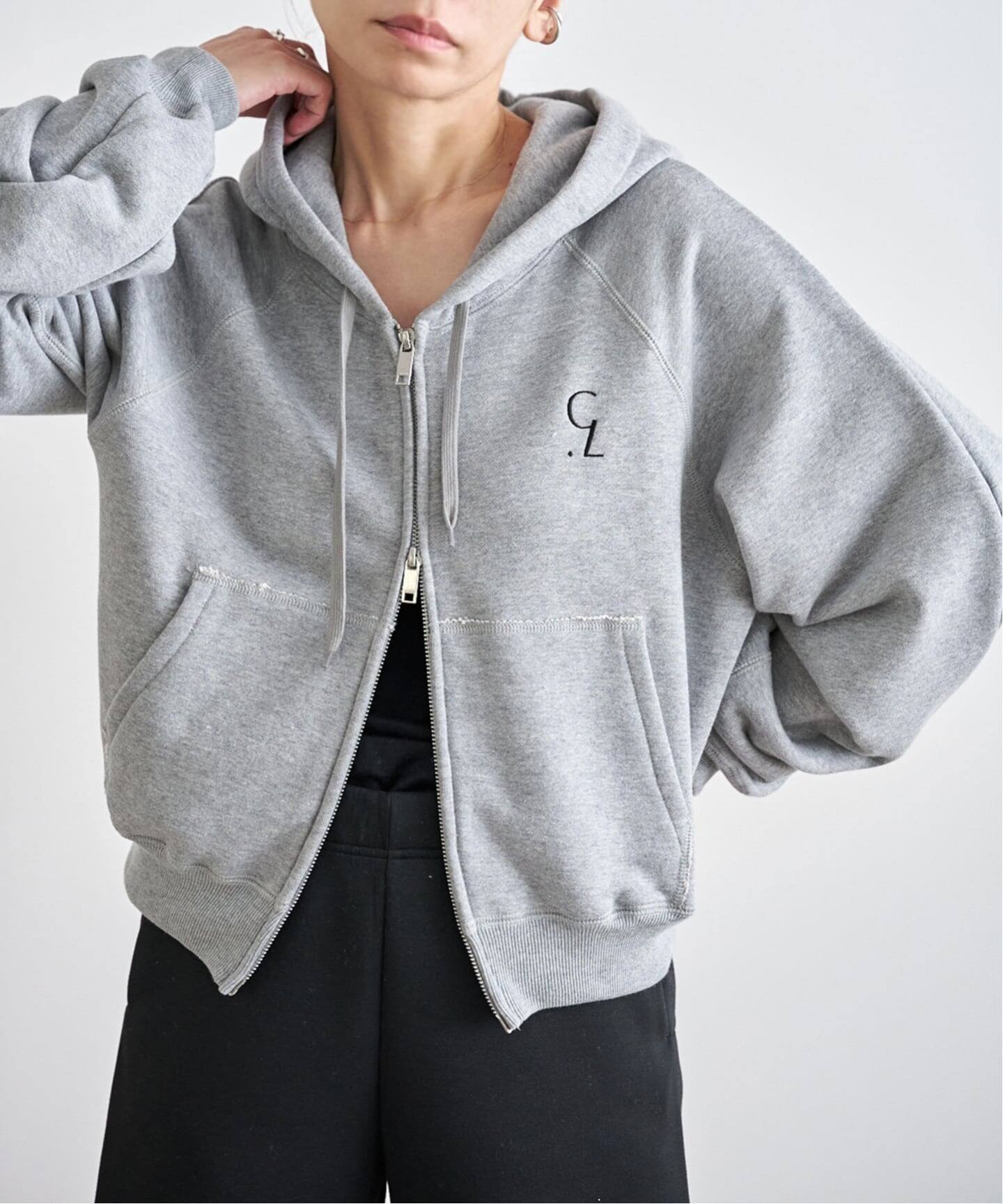 CLANE LOGO COMPACT ZIP UP HOODIE（パーカー）｜BOICE FROM BAYCREW'S