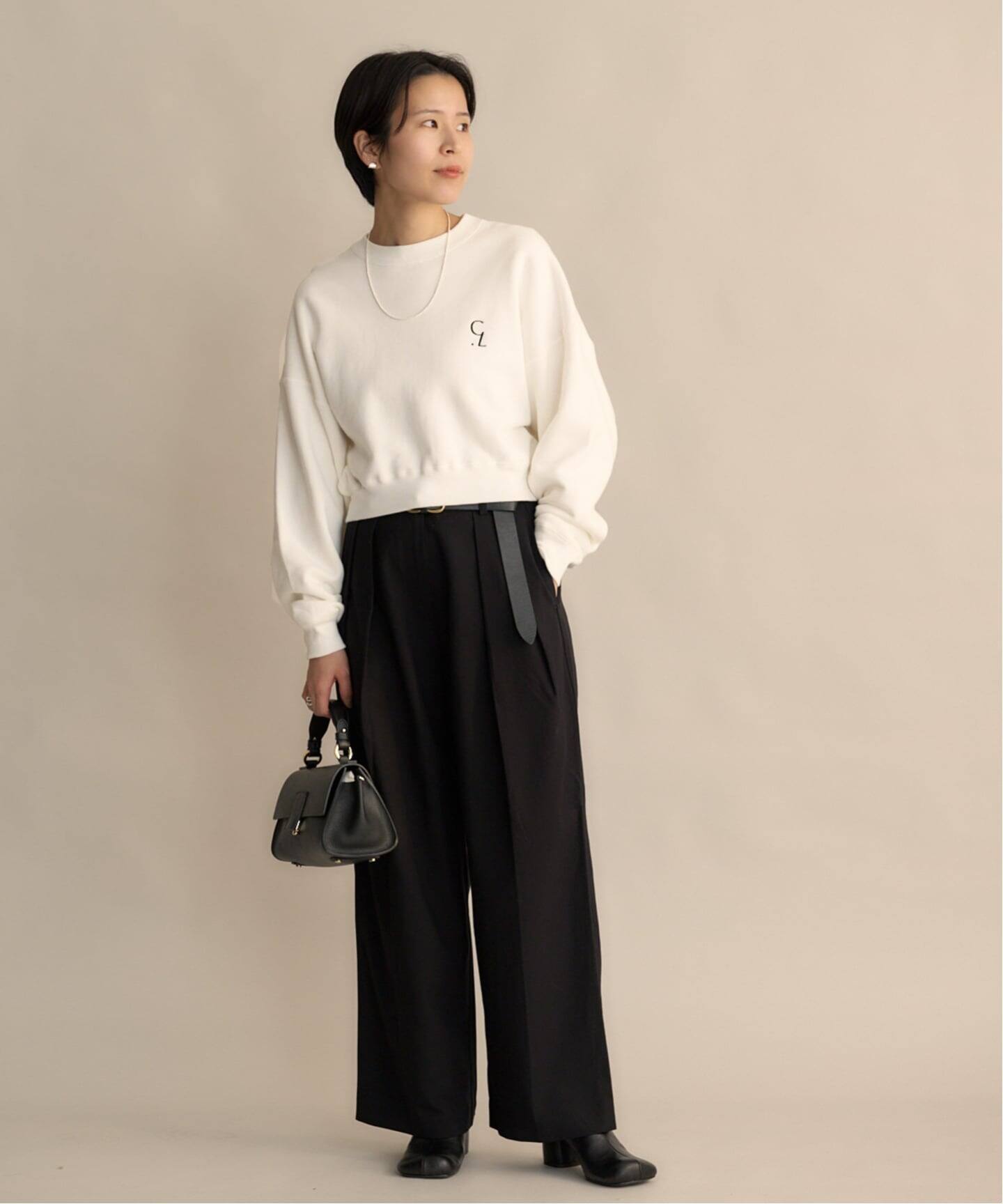 CLANE 10TH LOGO SWEAT TOPS CLANE LOGO SHORT SWEAT TOPS（スウェット