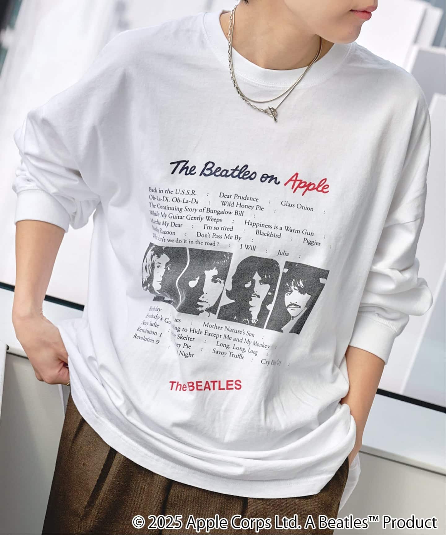GOOD ROCK SPEED THE BEATLES 25BTL202WWhiteF（Tシャツ