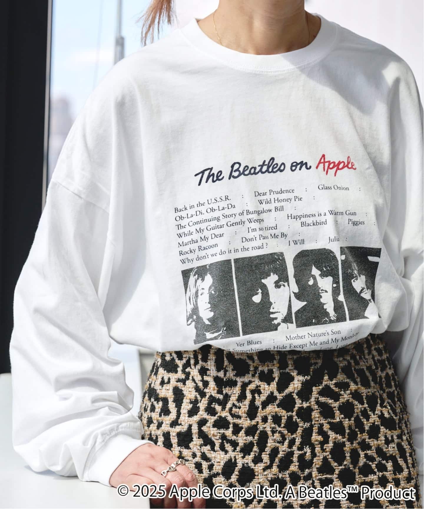 Beatles値下げ GOOD ROCK SPEED THE BEATLES 25BTL202WWhiteF（Tシャツ