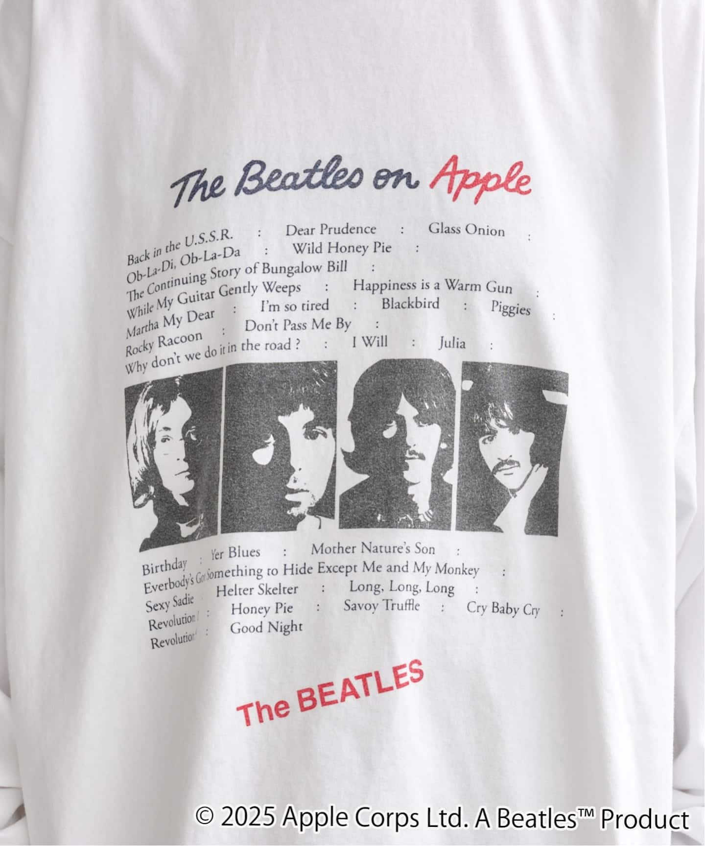 GOOD ROCK SPEED THE BEATLES 25BTL202WWhiteF（Tシャツ