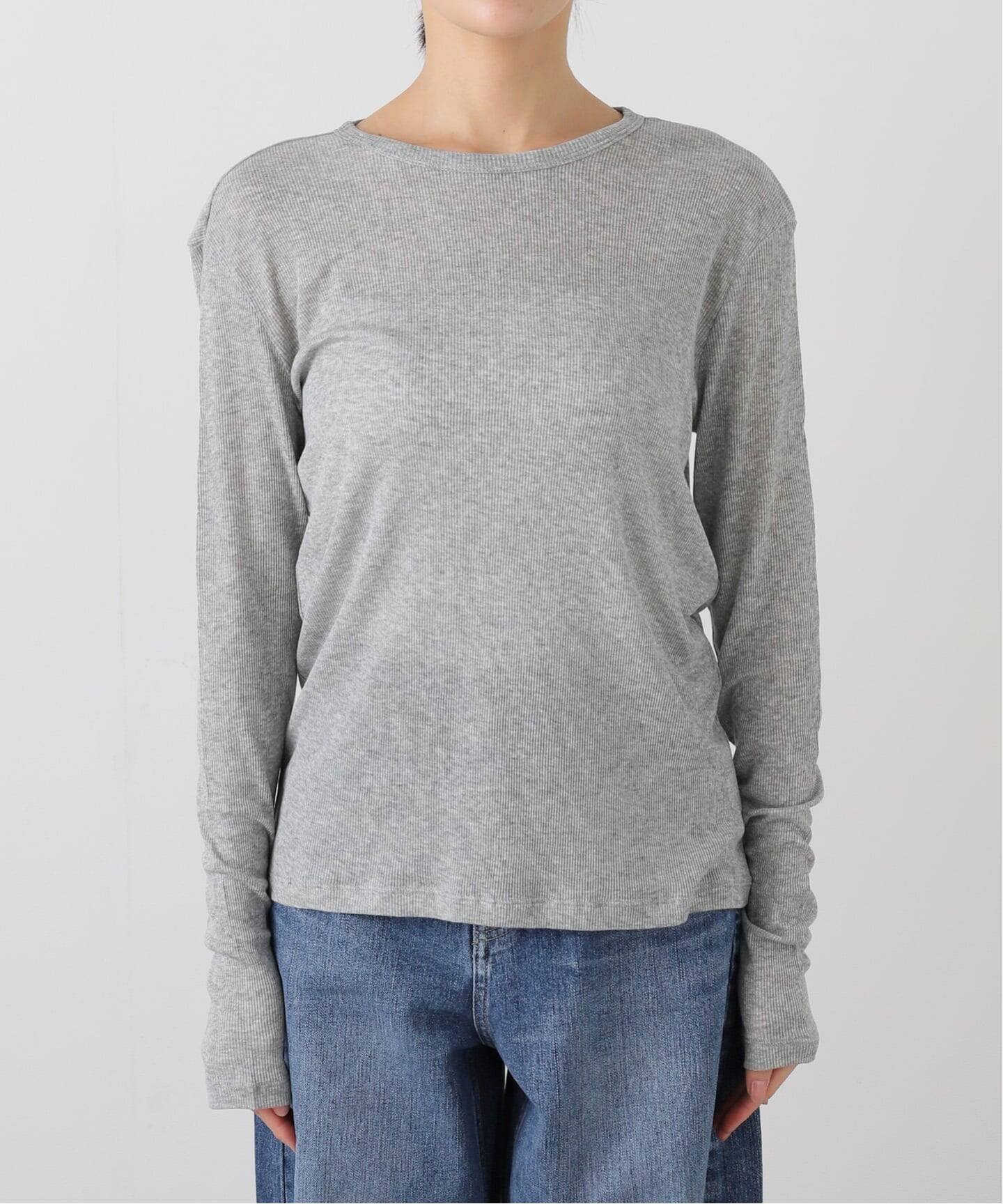 anuke Layered Sheer Long T-shirts（Tシャツ／カットソー）｜BOICE